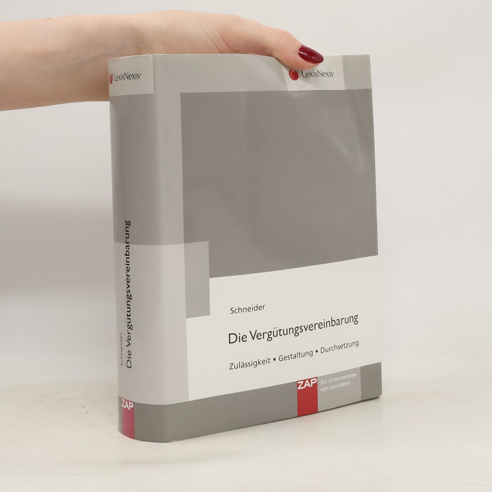 Norbert Schneider Die Vergütungsvereinbarung
