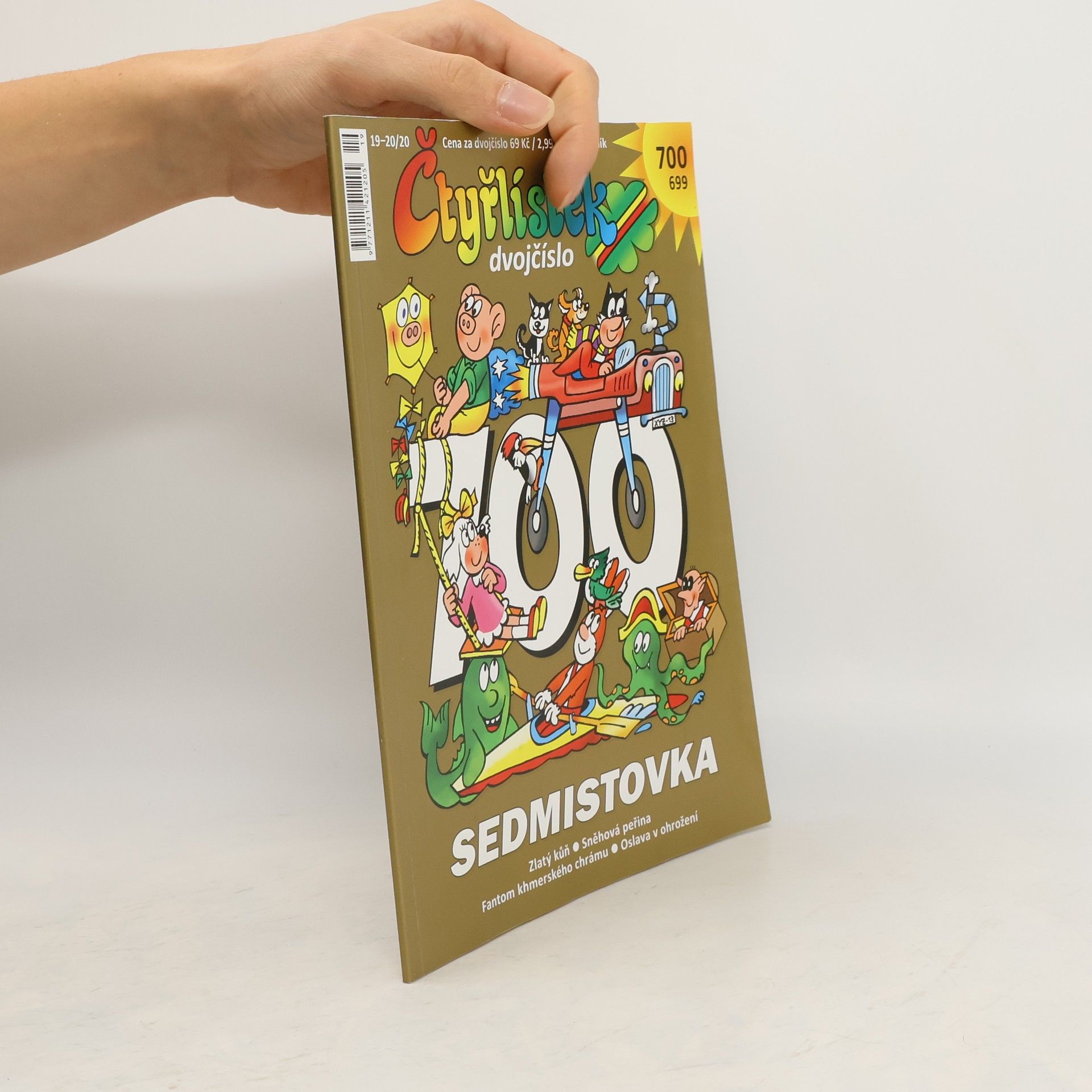 Kolektiv autorů Čtyřlístek dvojčíslo. 699-700