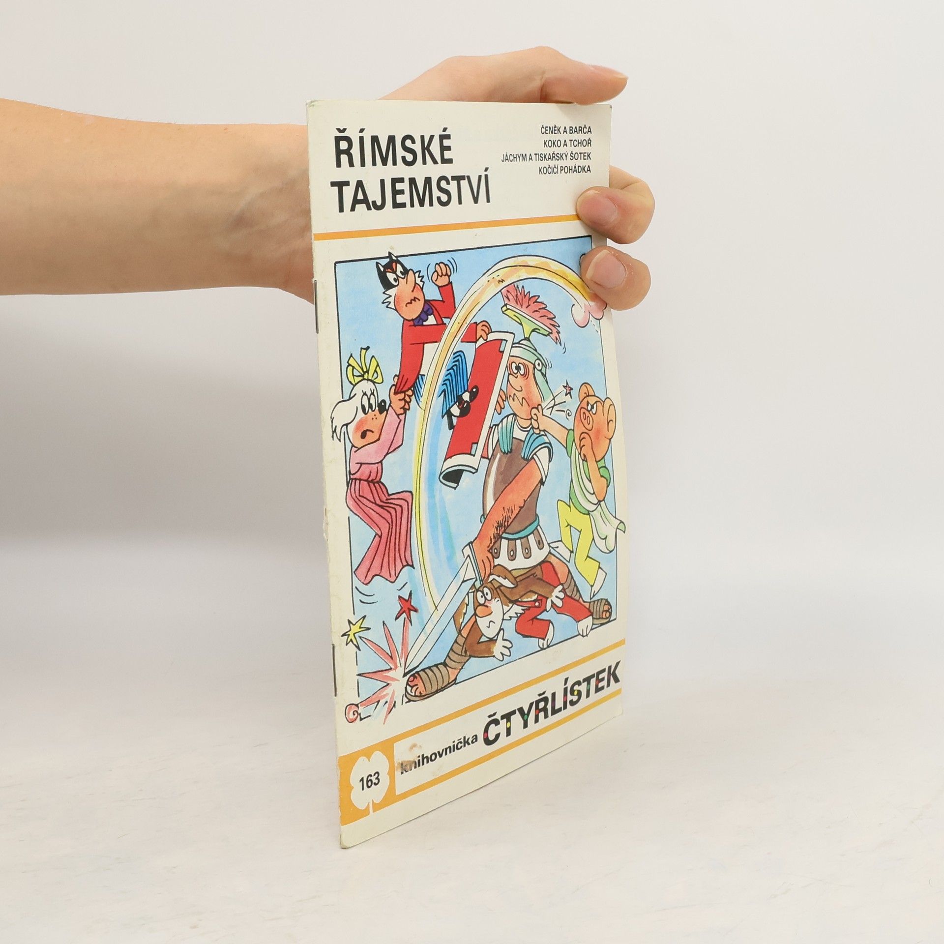 Jaroslav Němeček Čtyřlístek 163. Římské tajemství