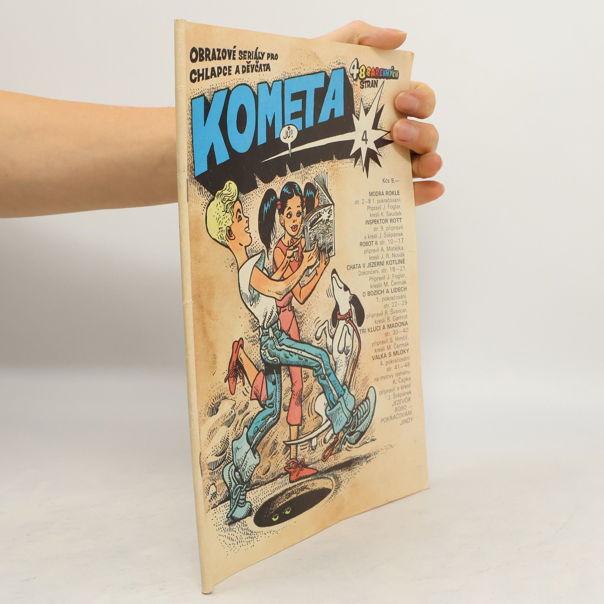 Kája Saudek Kometa 4/1989