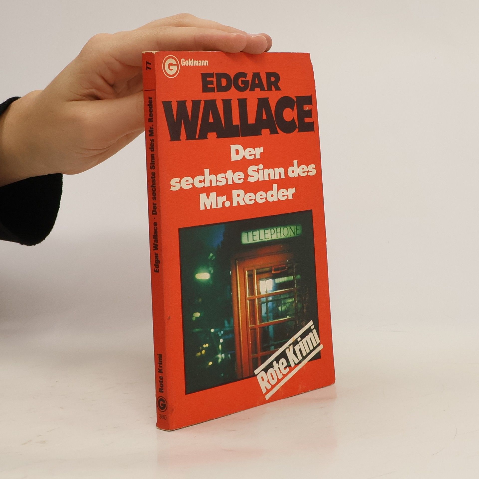 Edgar Wallace Der sechste Sinn des Mr. Reeder