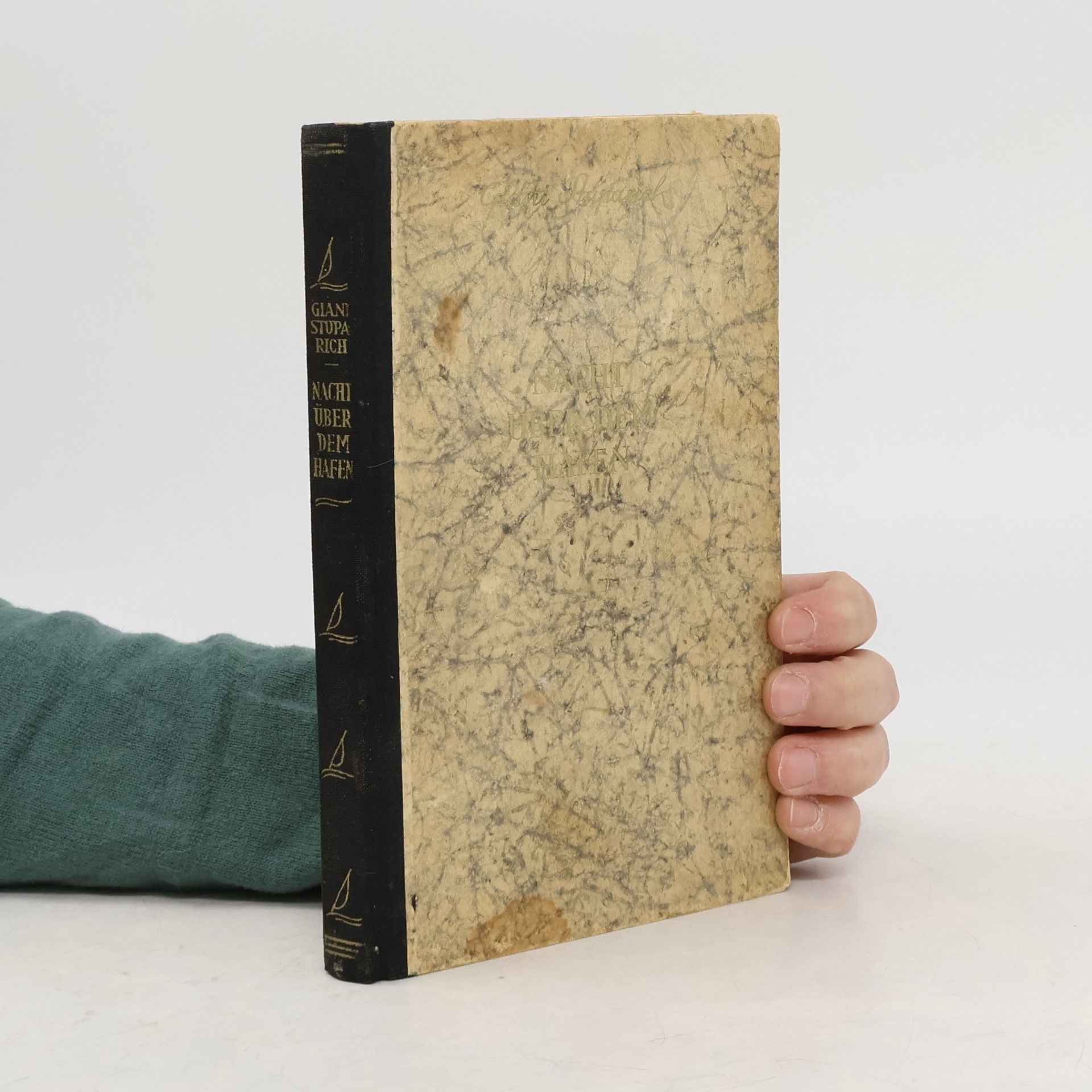 Giani Stuparich Nacht über dem Hafen