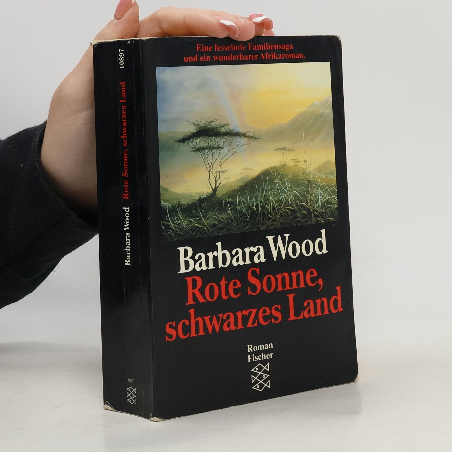Barbara Wood Rote Sonne, schwarzes Land