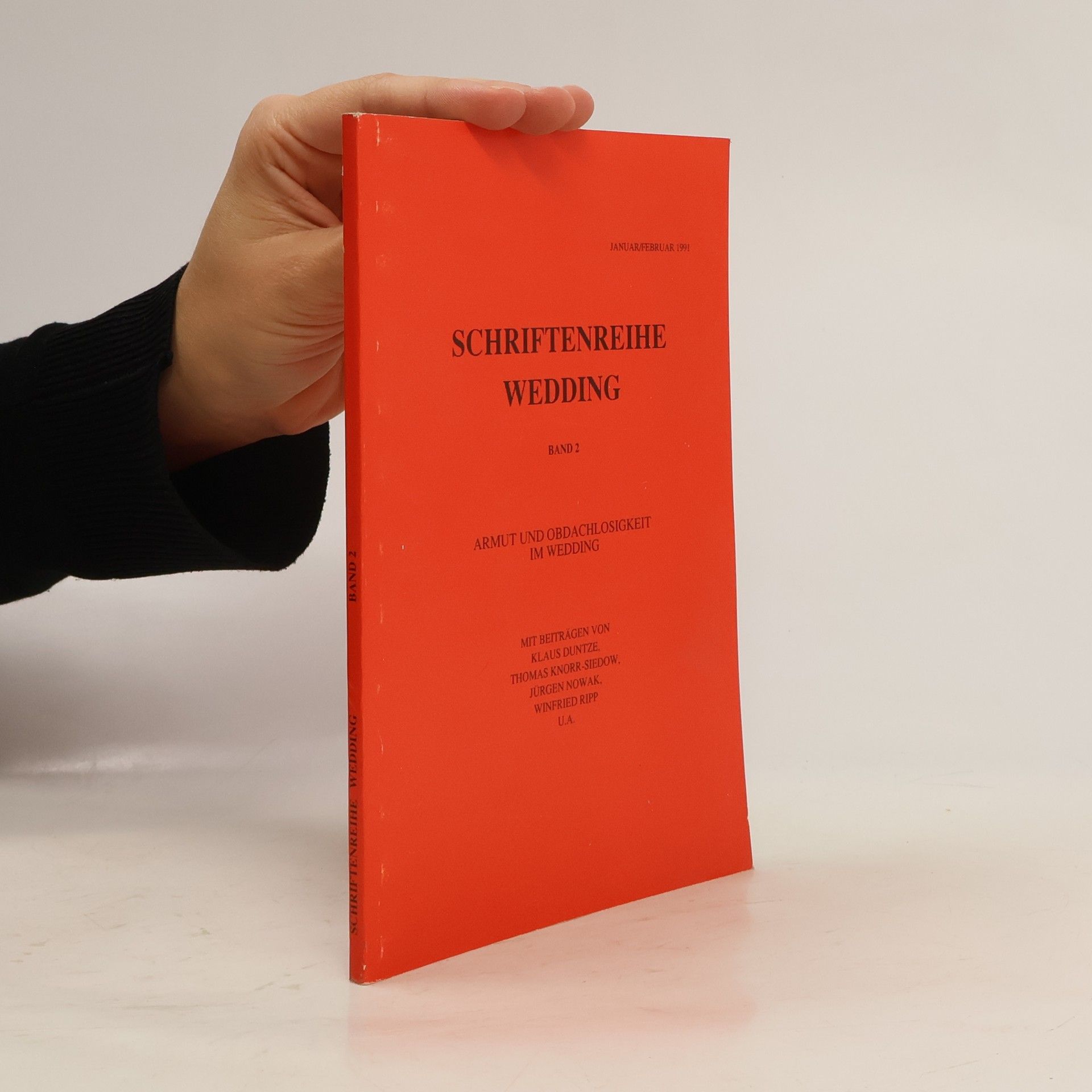 Klaus Duntze Armut und Obdachlosigkeit im Wedding