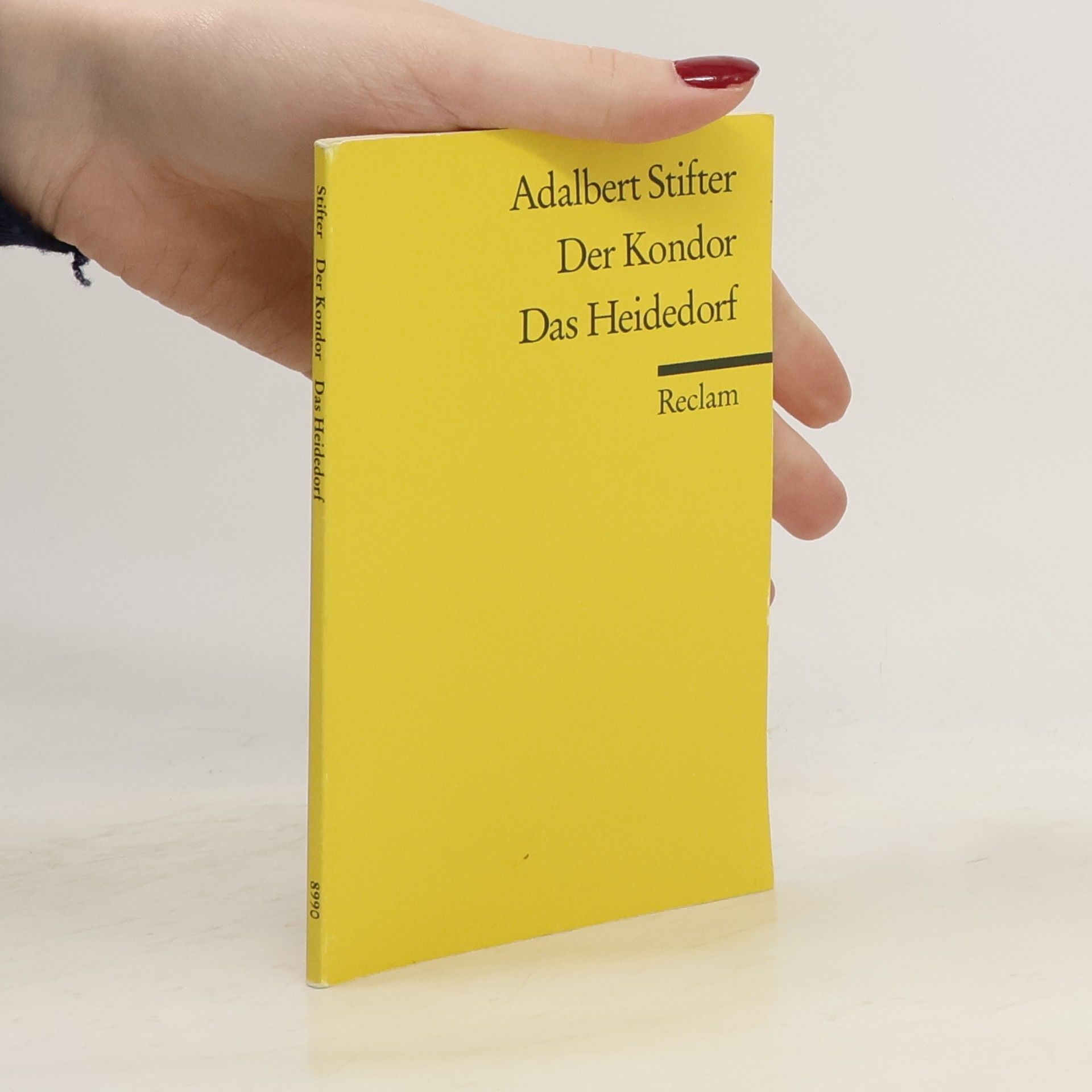 Adalbert Stifter Der Kondor