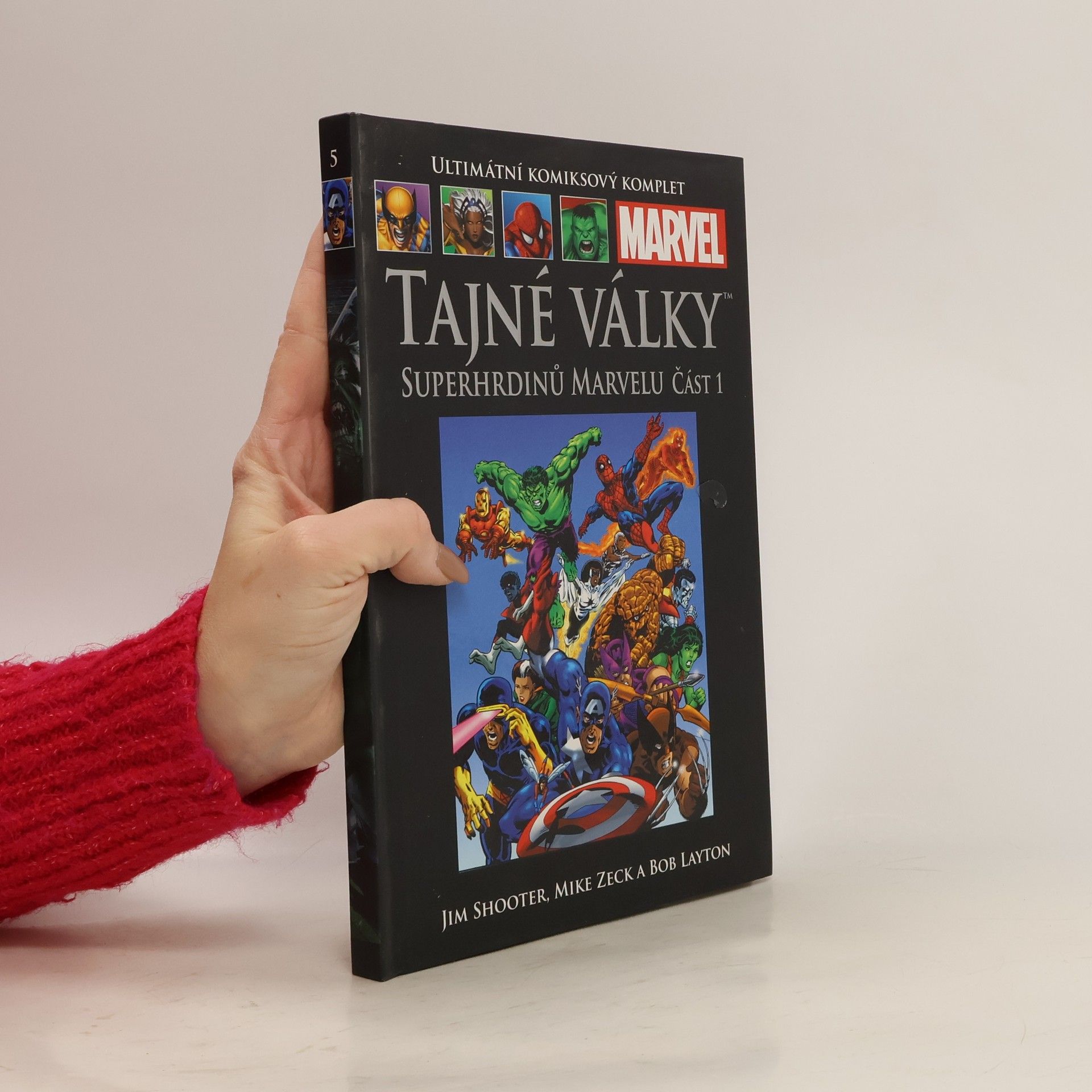 Ultimátní komiksový komplet 5. Tajné války superhrdinů marvelu část 1.