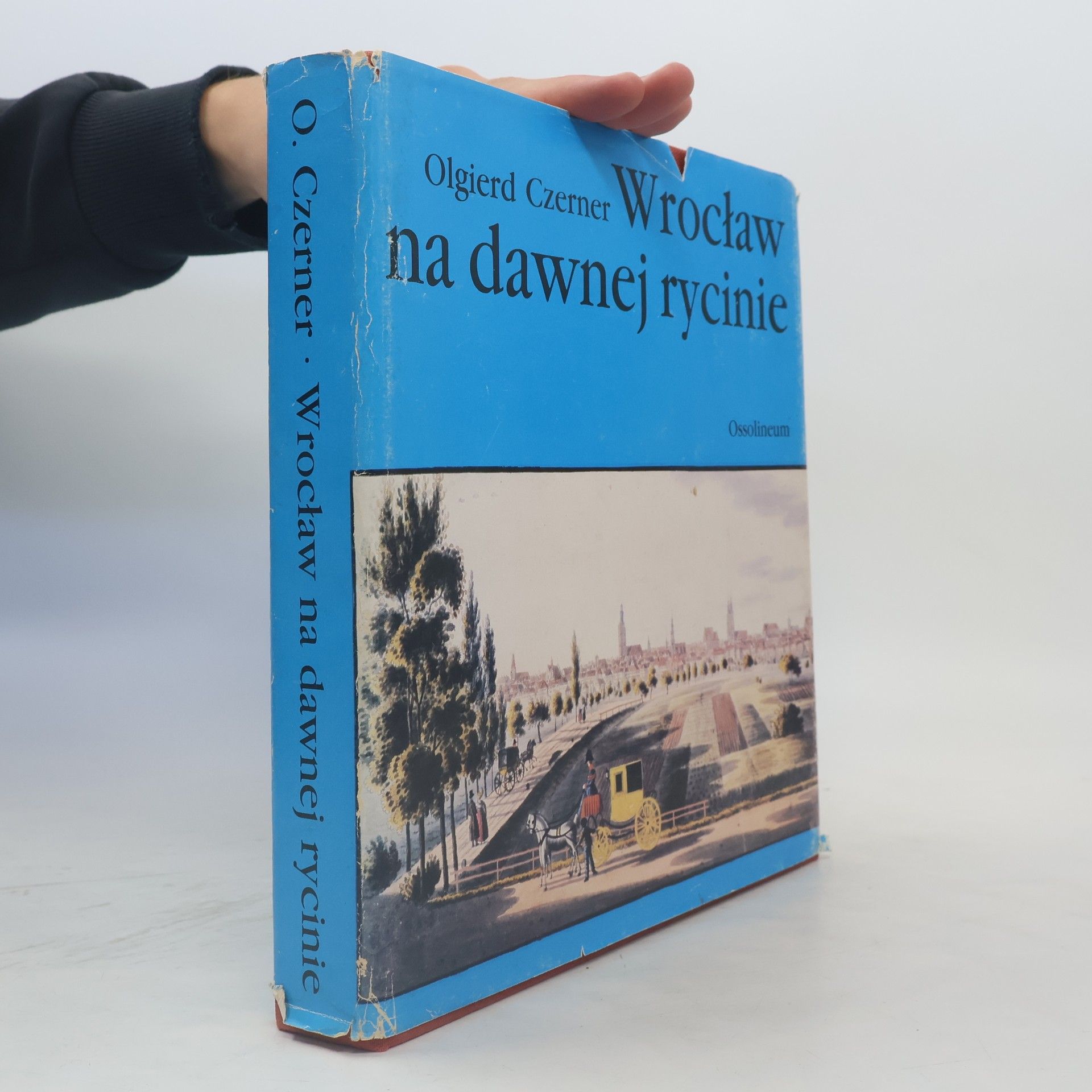 Wrocław na dawnej rycinie