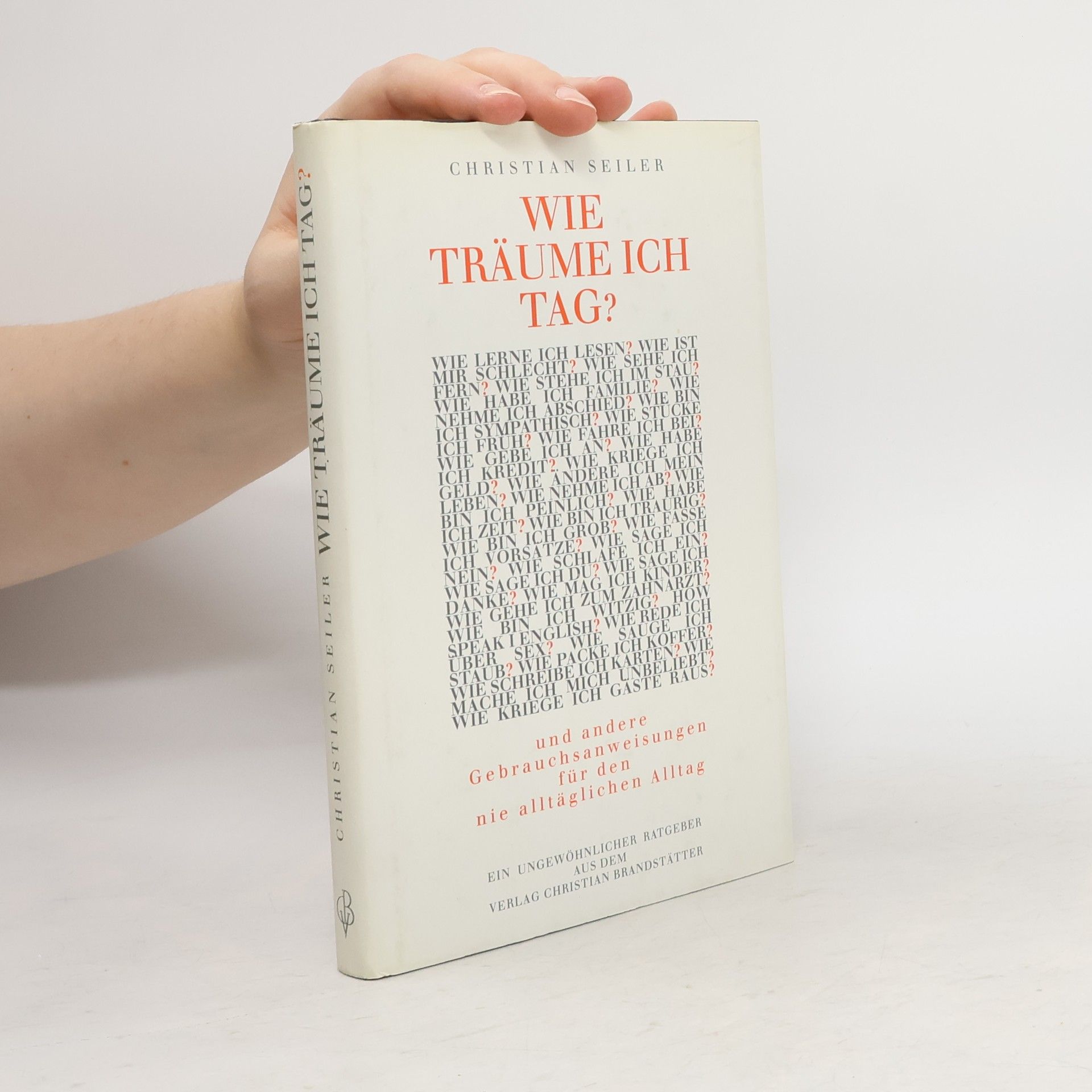 Christian Seiler Wie träume ich tag? und andere Gebrauchsanweisungen für den nie alltäglichen Alltag