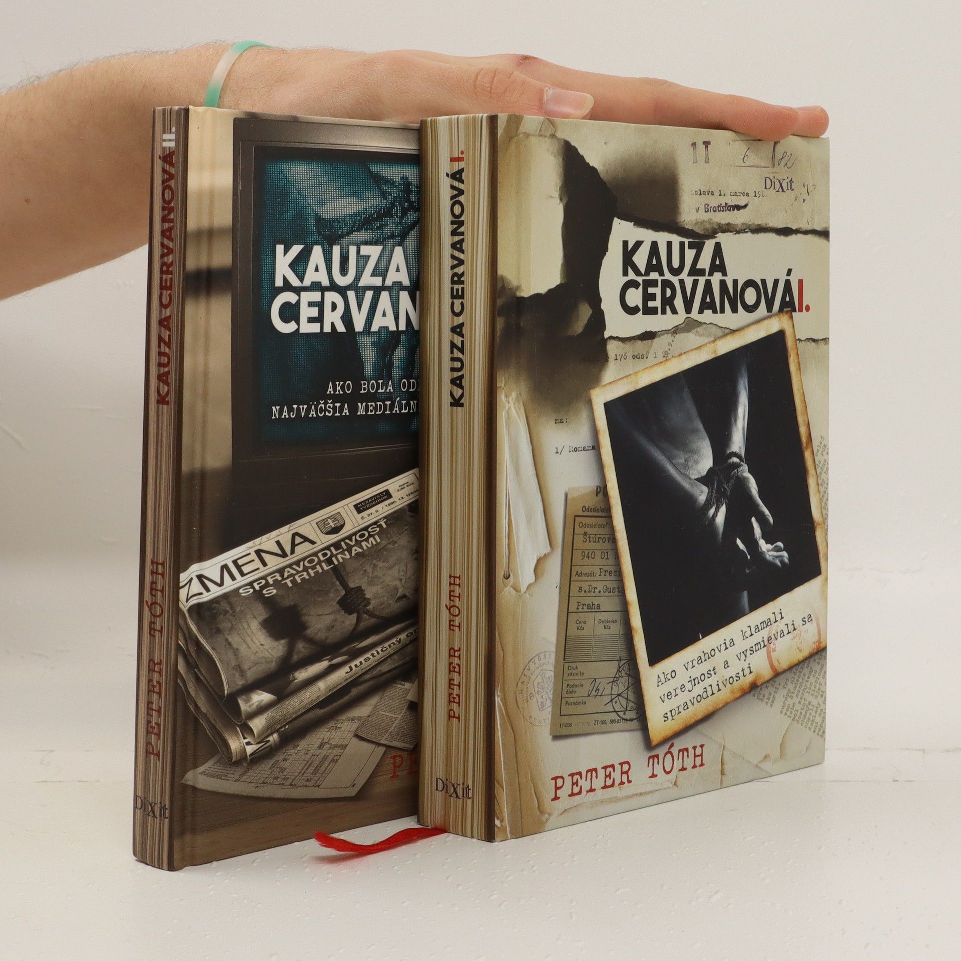 Peter Tóth Kauza Cervanová I. a II. díl (dva svazky)