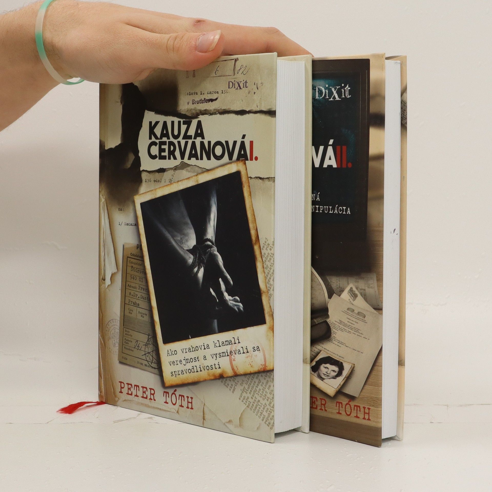 Peter Tóth Kauza Cervanová I. a II. díl (dva svazky)