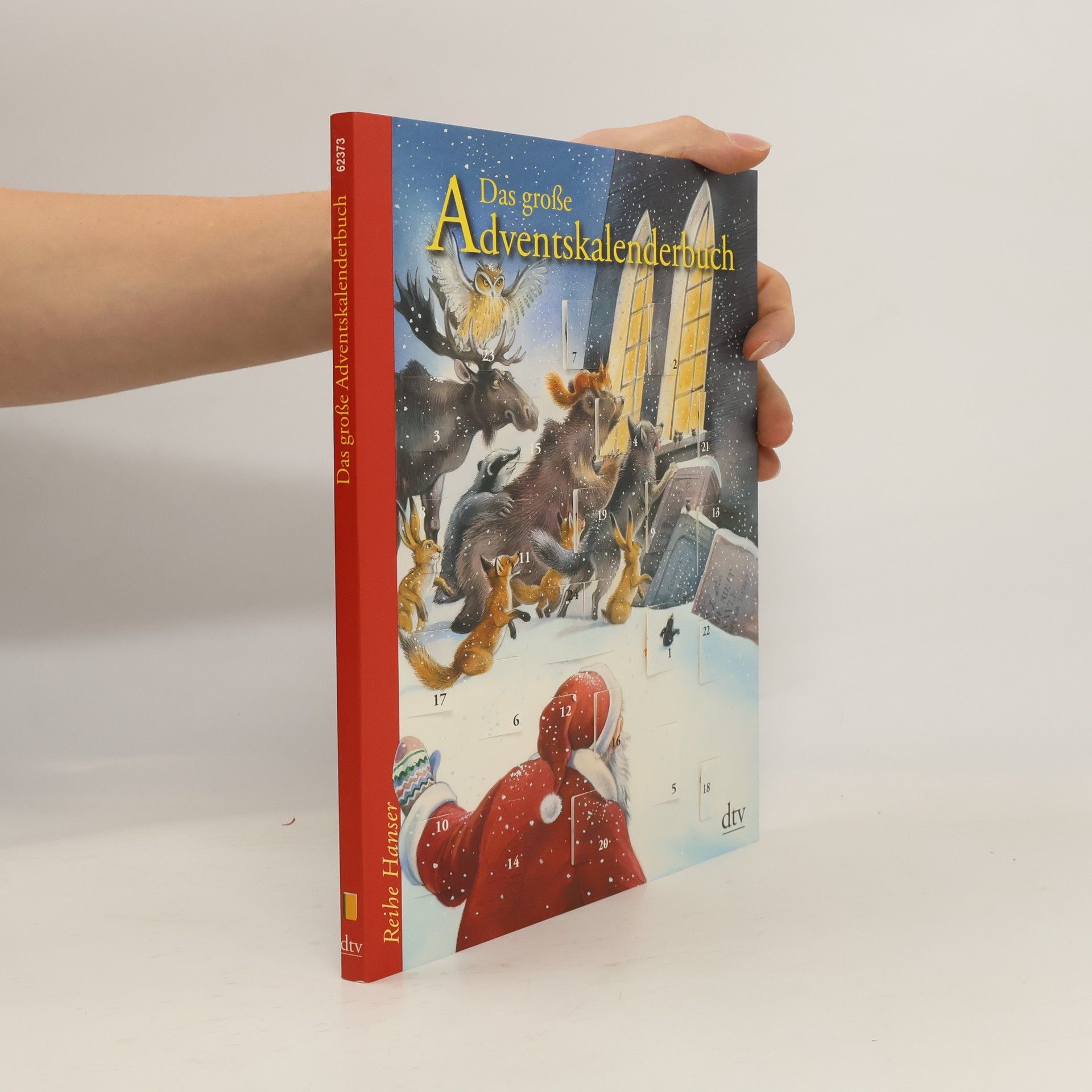 Reinhard Michl Das große Adventskalenderbuch - die Weihnachtsmäuse und der verschwundene Schlitten