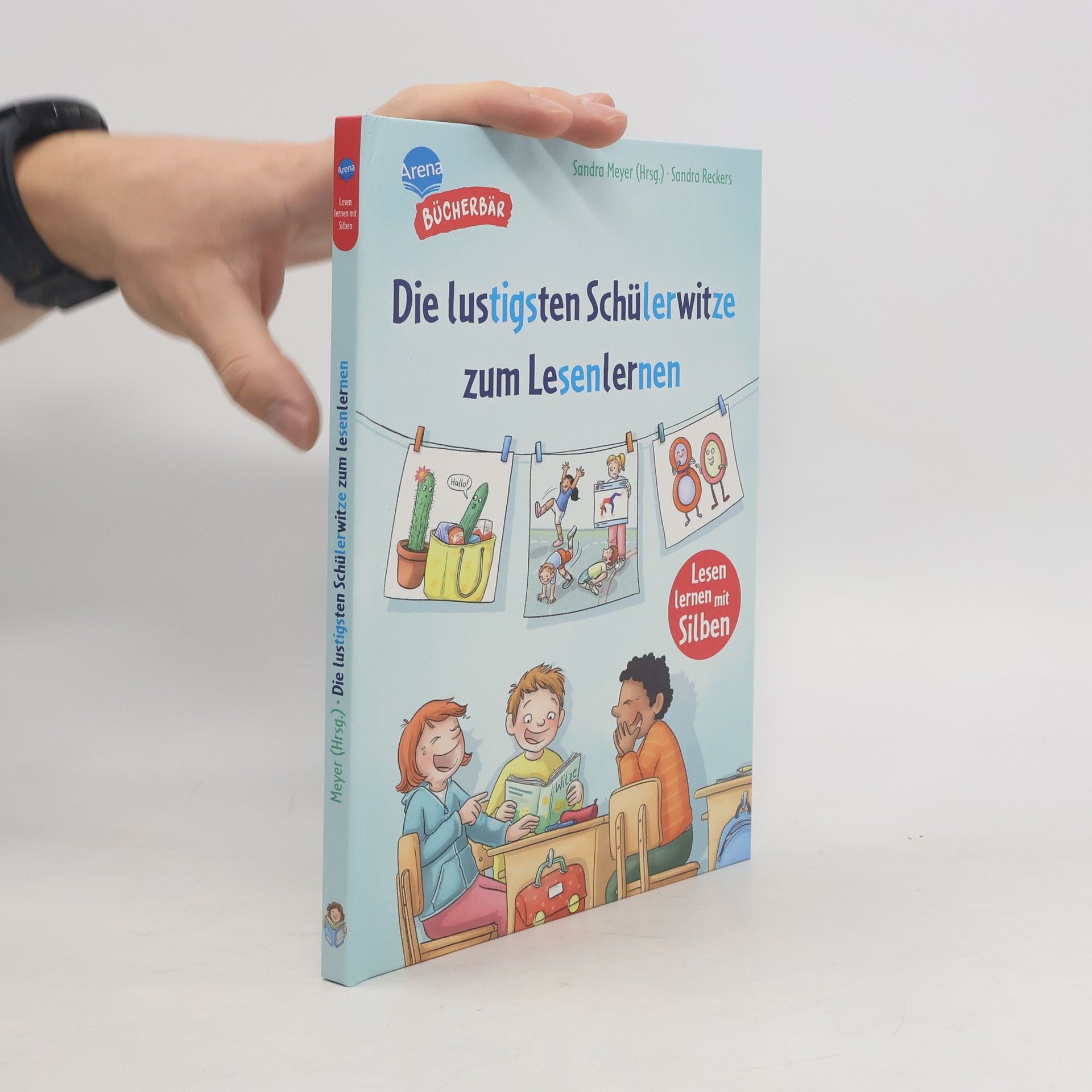 Sandra Meyer Bücherbär: Die lustigsten Schülerwitze zum Lesenlernen