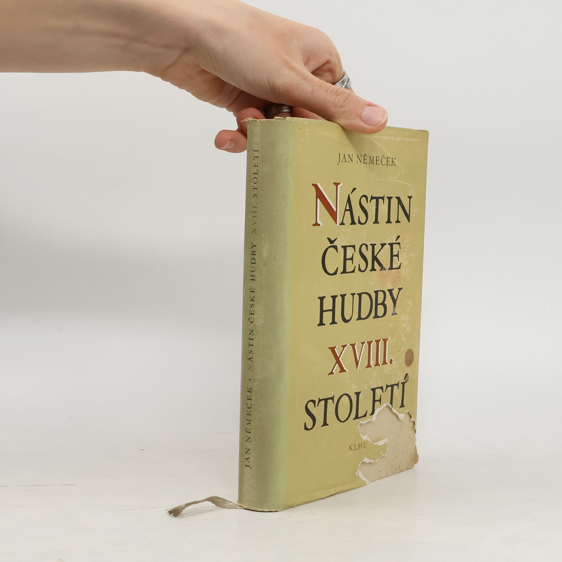 Jan Němeček Nástin české hudby XVIII. století