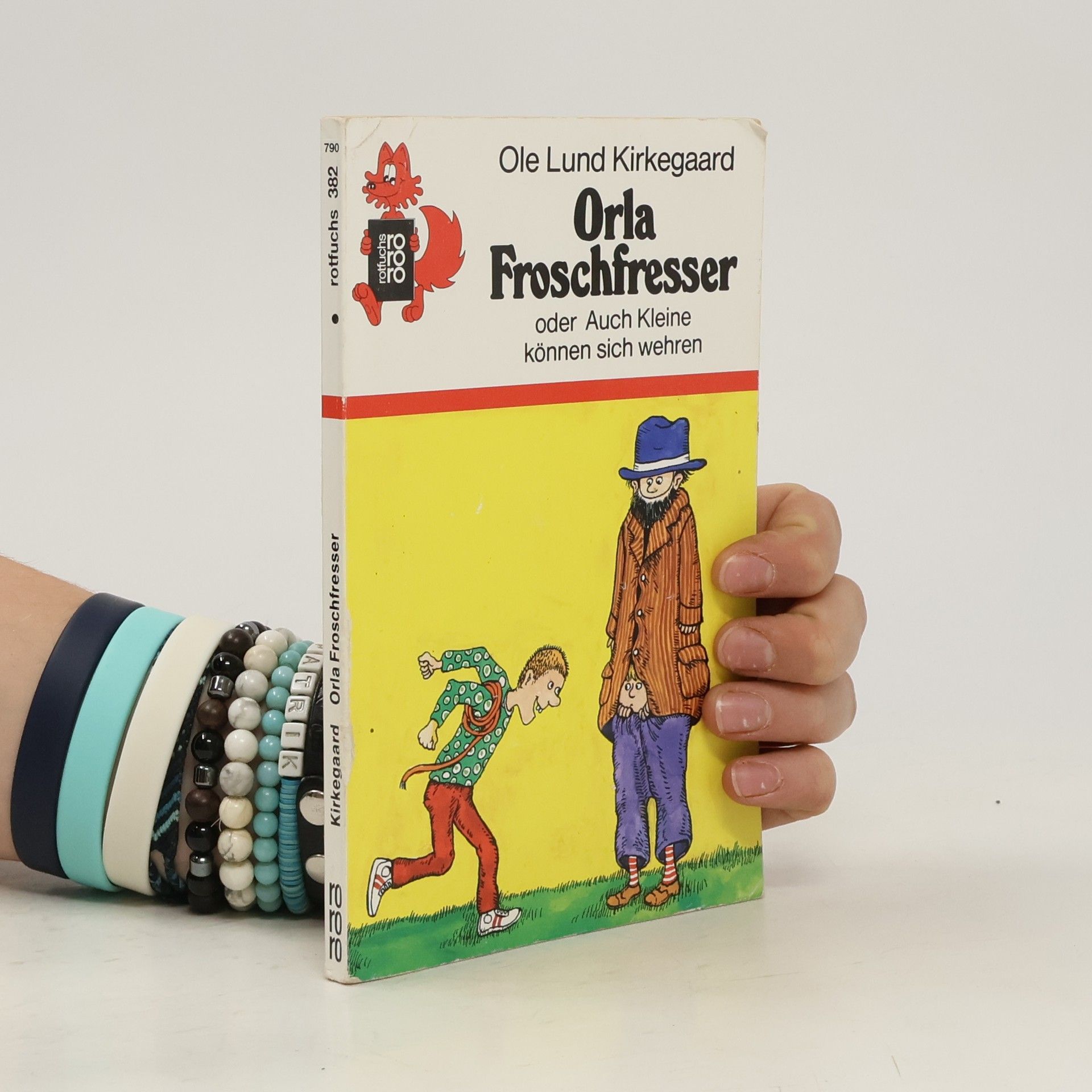 Orla Froschfresser oder auch Kleine können sich wehren