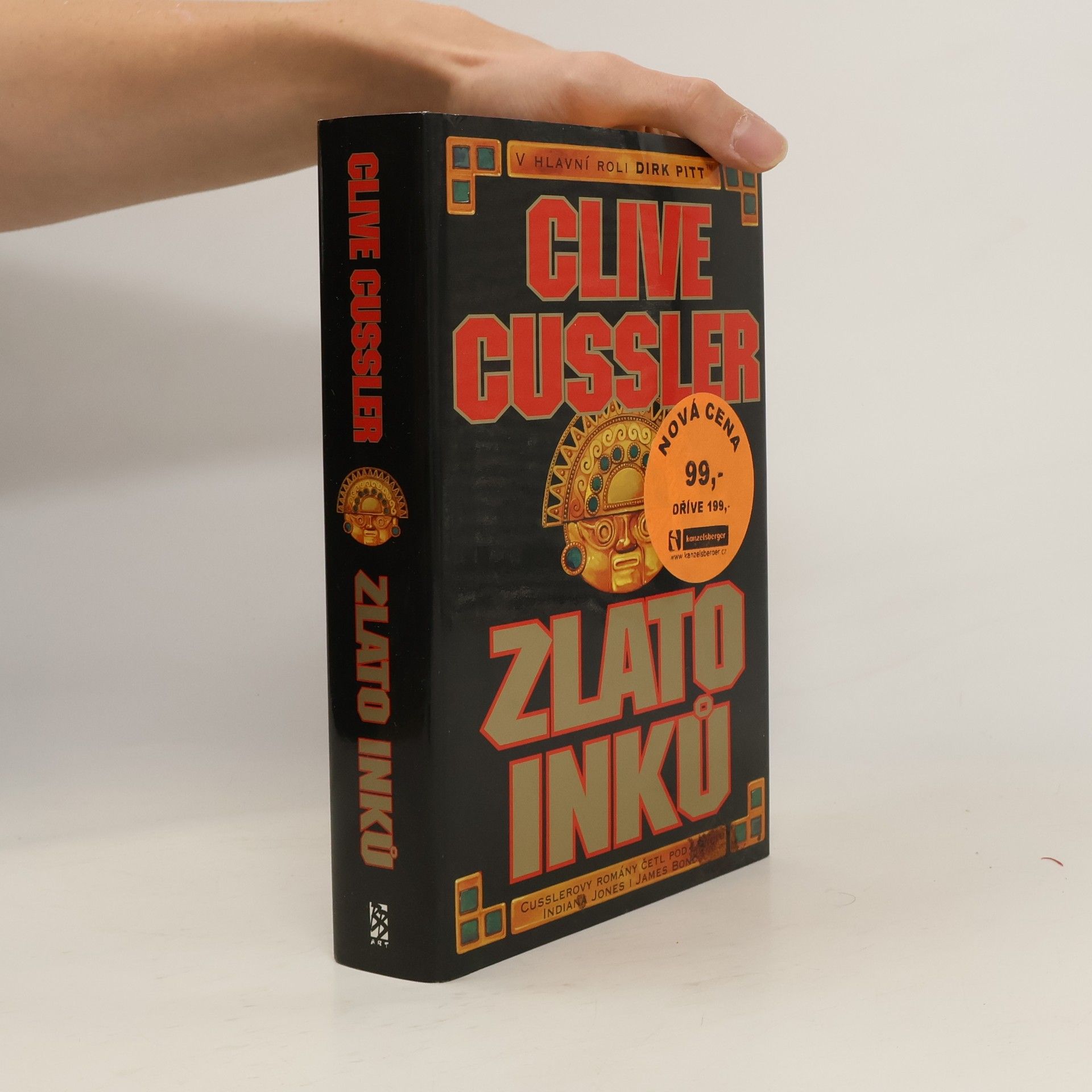 Clive Cussler Zlato Inků. Dobrodružství Dirka Pitta