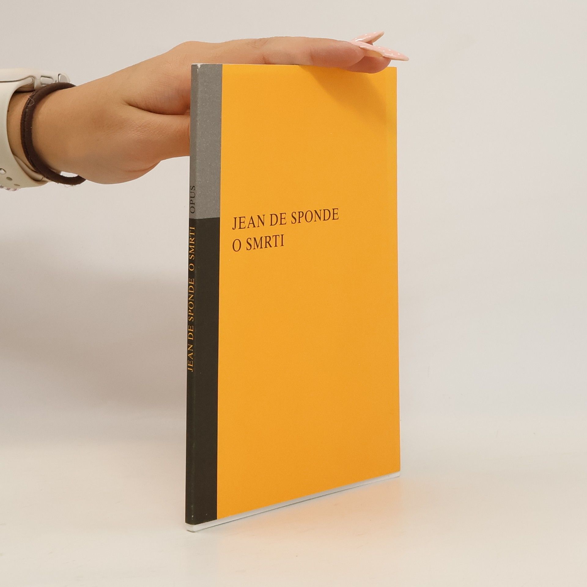 Jean De Sponde O smrti