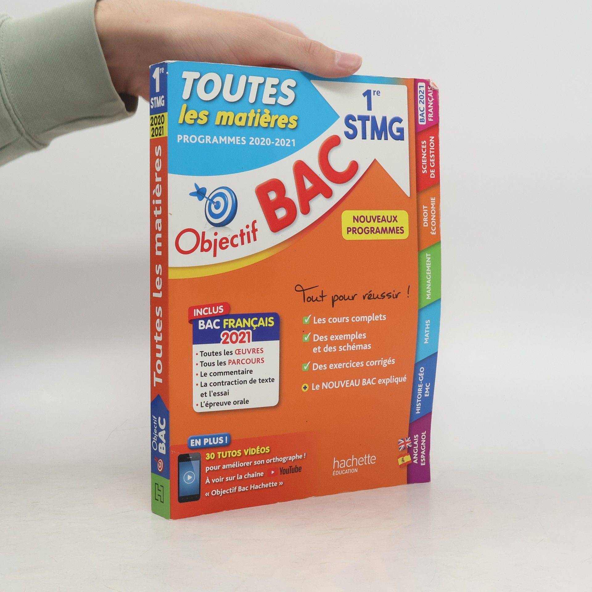 Collectif d'auteurs Toutes les matières 1re STMG