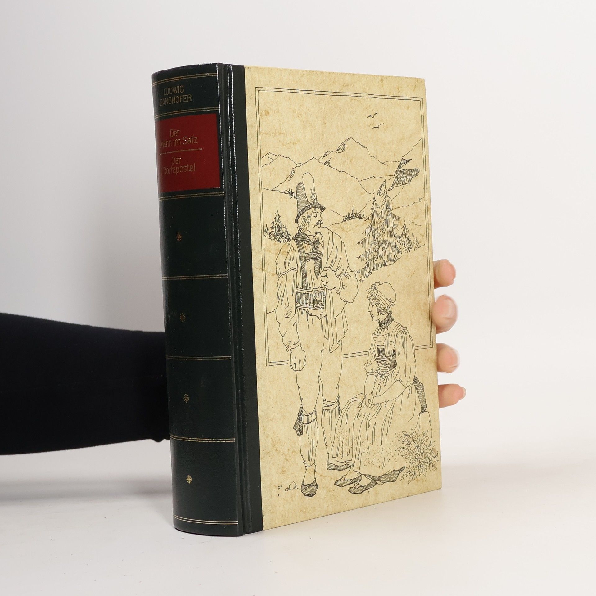 Ludwig Ganghofer Der Mann im Salz. Der Dorfapostel. Zwei Romane