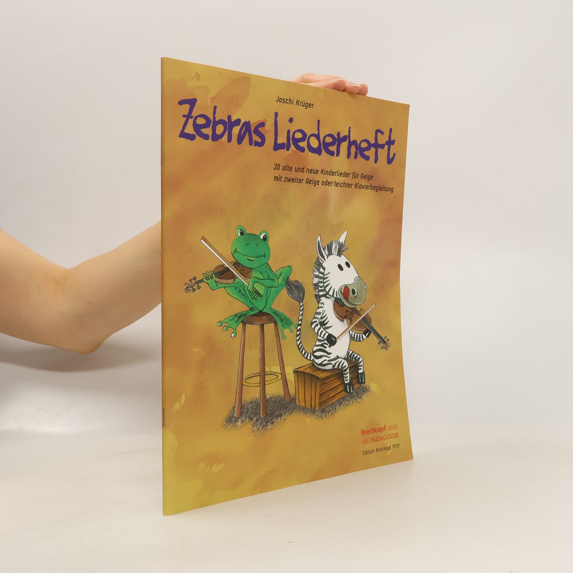 Joschi Krüger Zebras Liederheft