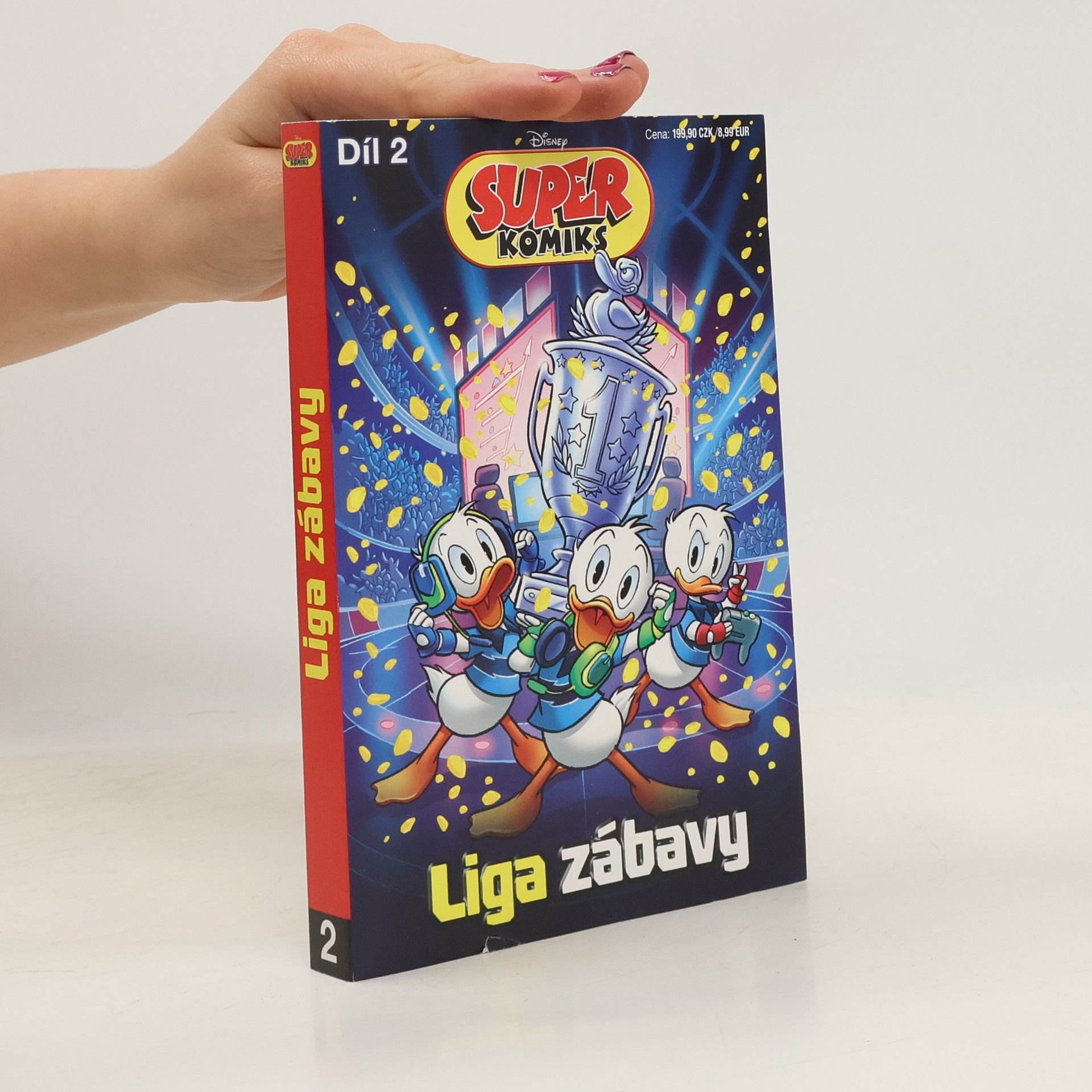 AA.VV. Super komiks 2. Liga zábavy