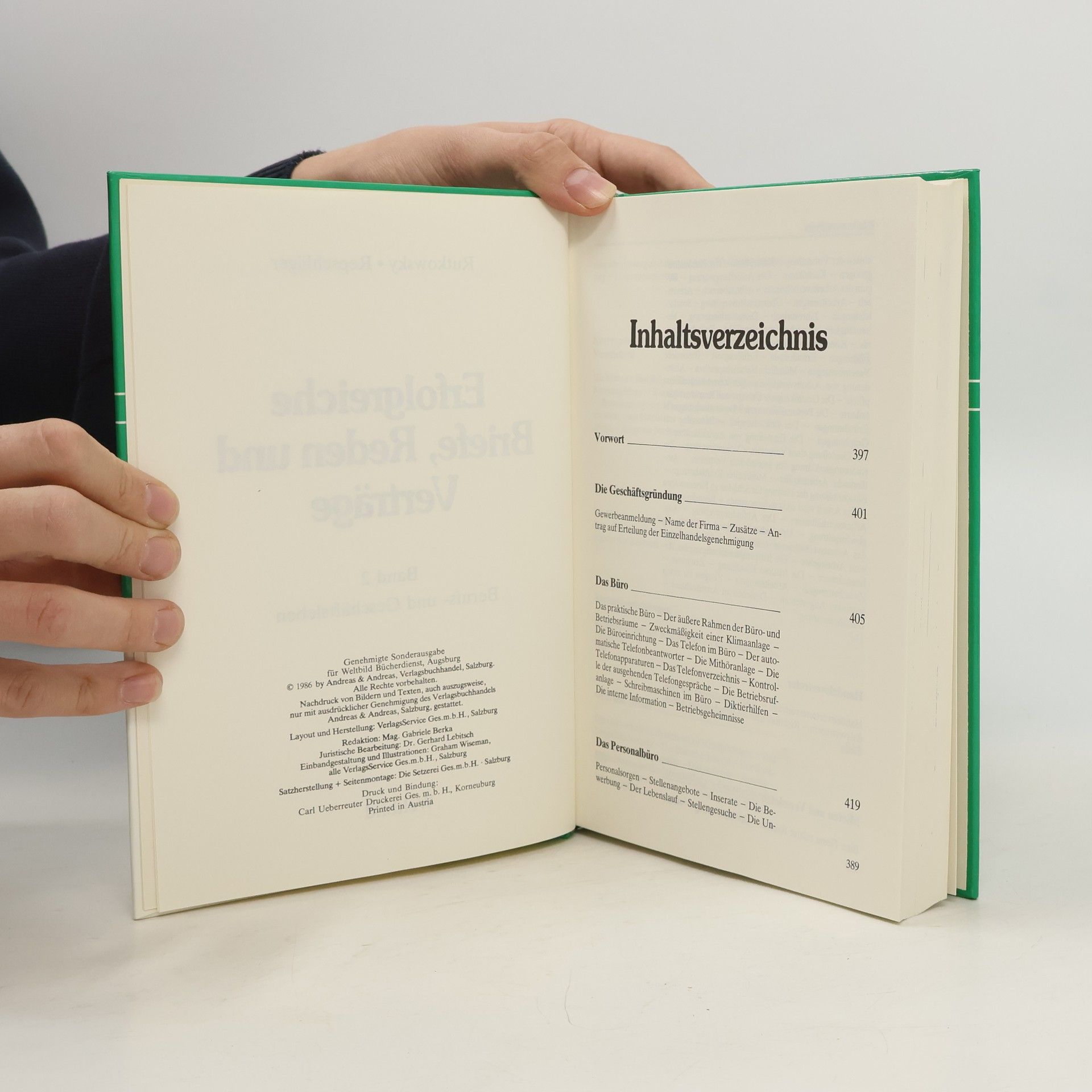 Autorenkollektiv Erfolgreiche. Briefe, Reden und Verträge 2