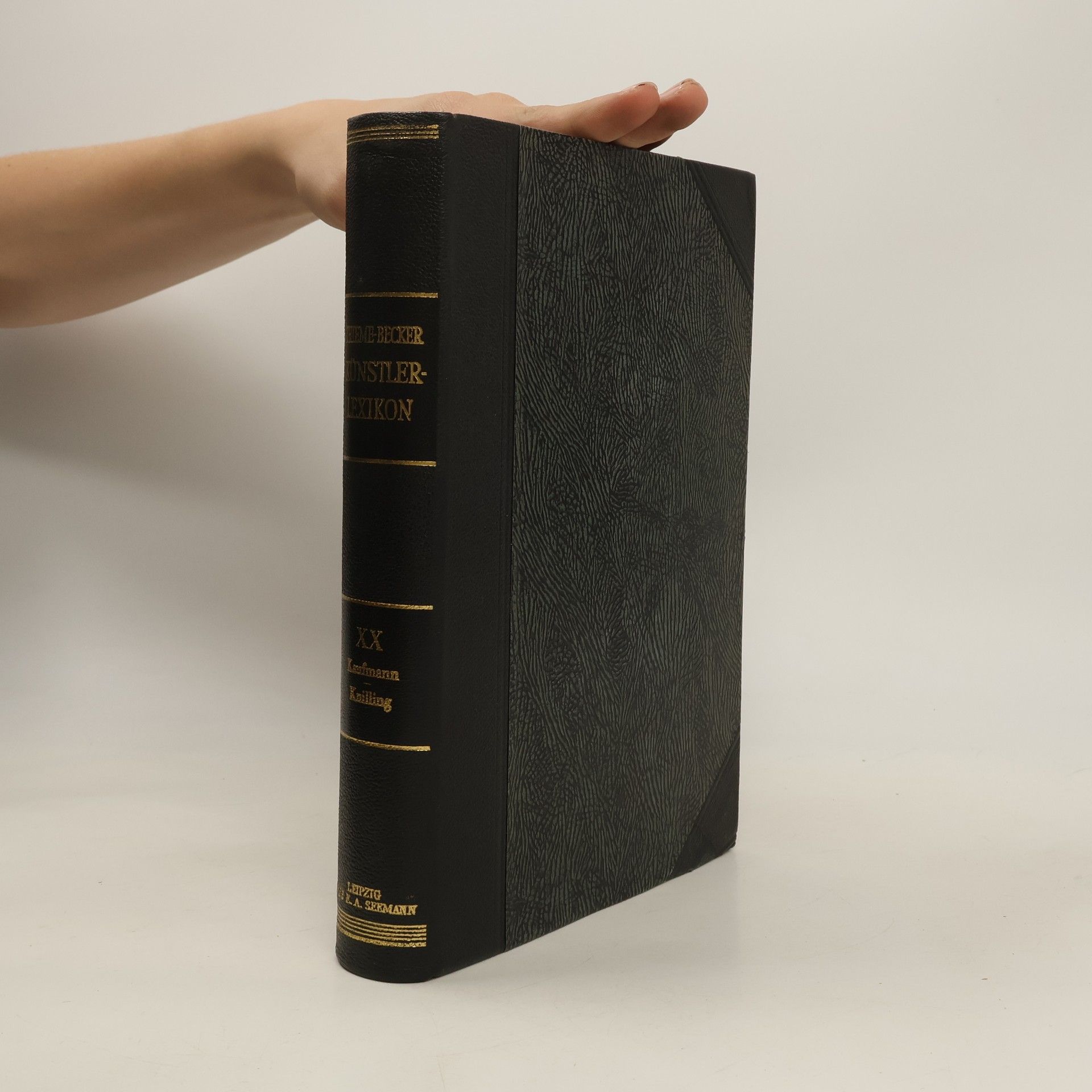 Hans Vollmer Allgemeines Lexikon der bildenden Künstler von der Antike bis zur Gegenwart 20