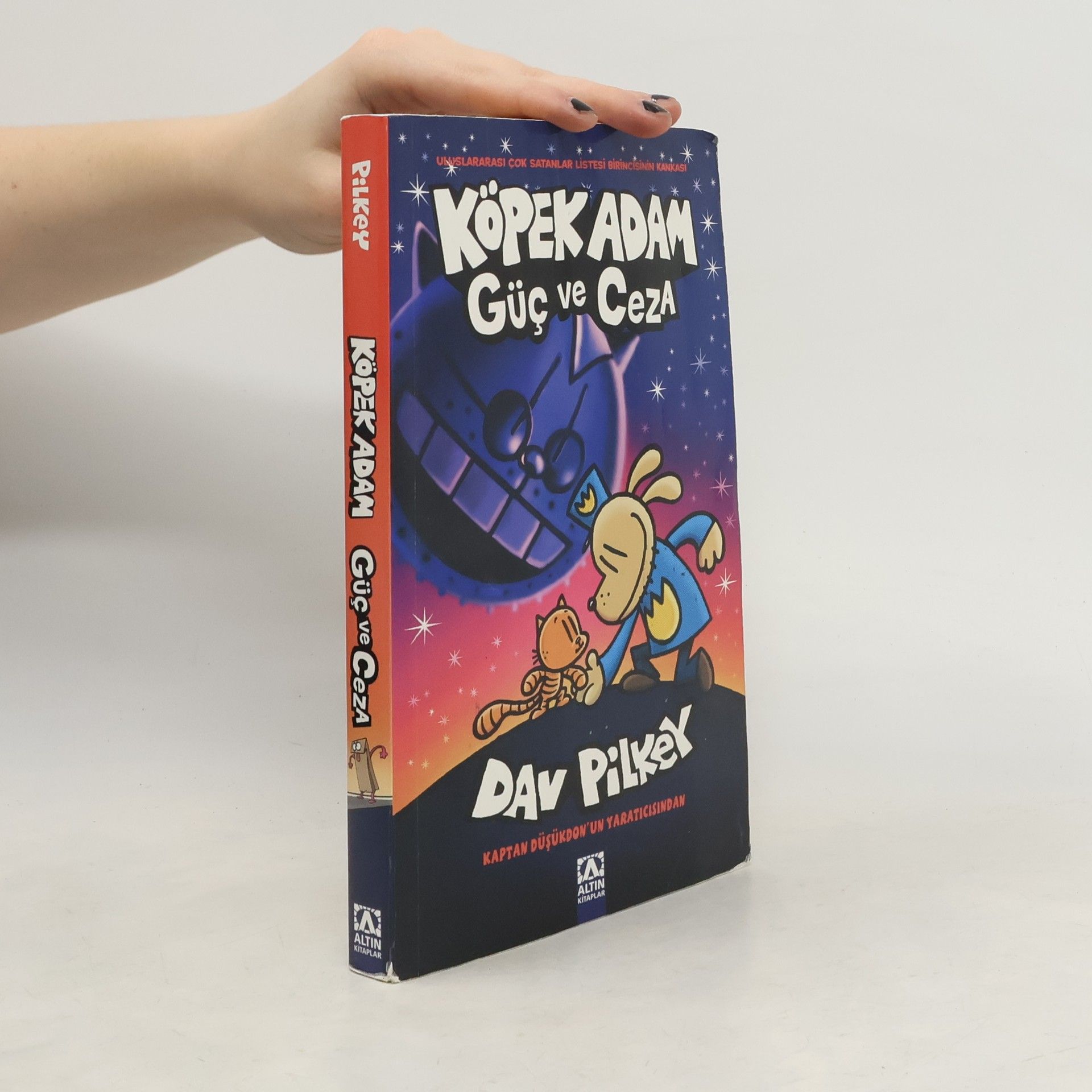 Dav Pilkey Köpek Adam - 9: Güç ve Ceza