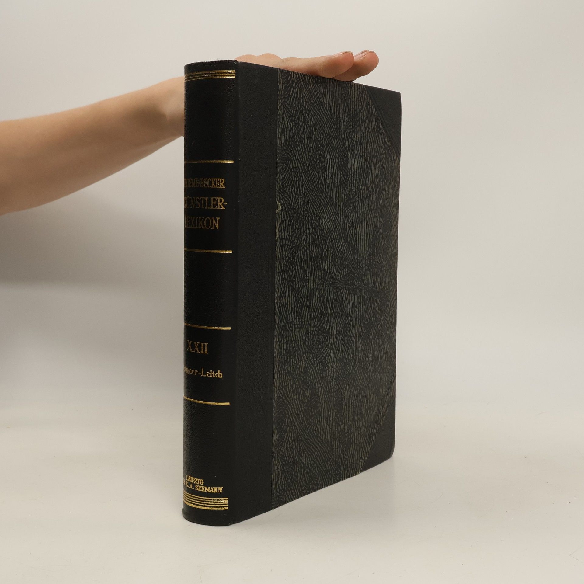 Hans Vollmer Allgemeines Lexikon der bildenden Künstler XXII.