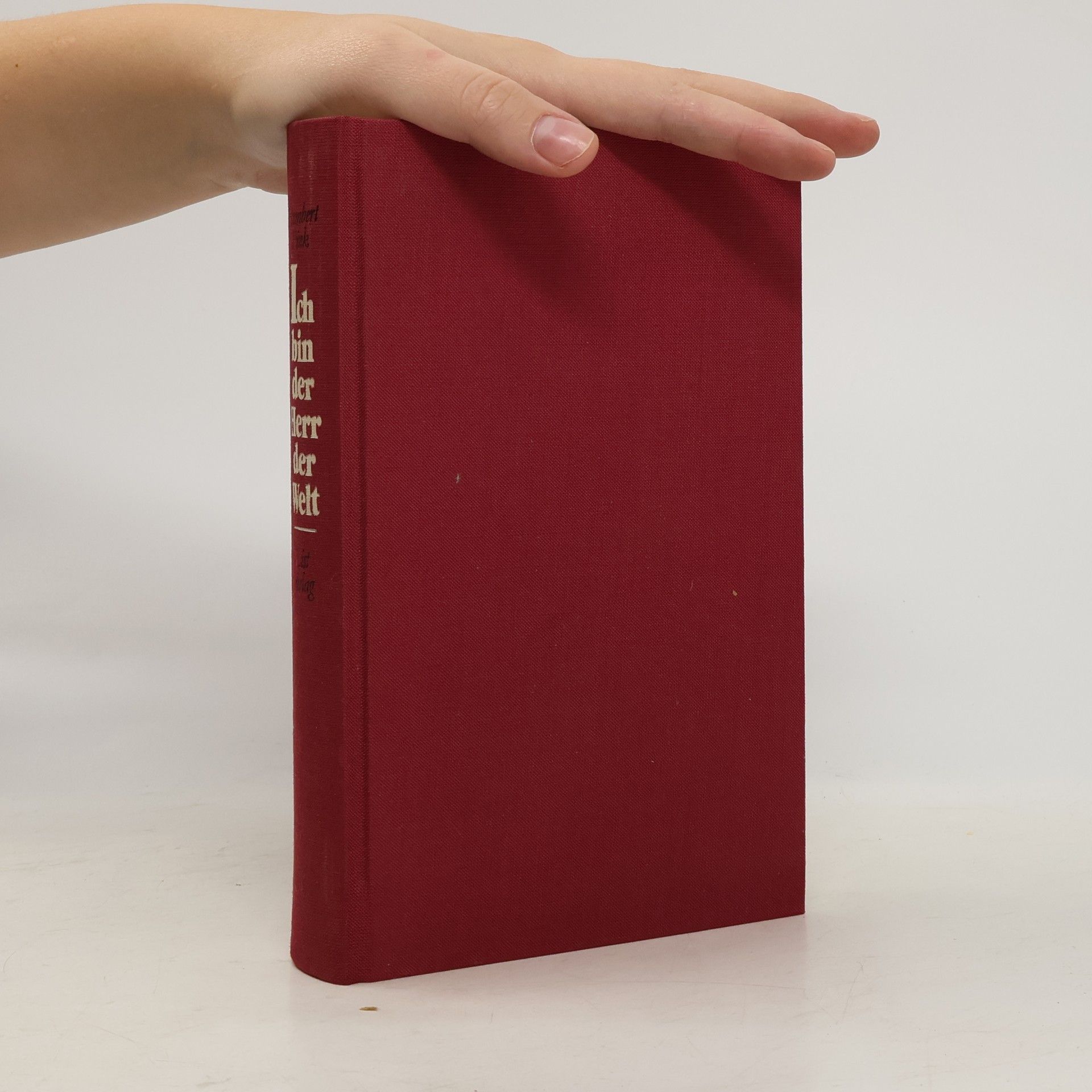 Humbert Fink Ich bin der Herr der Welt