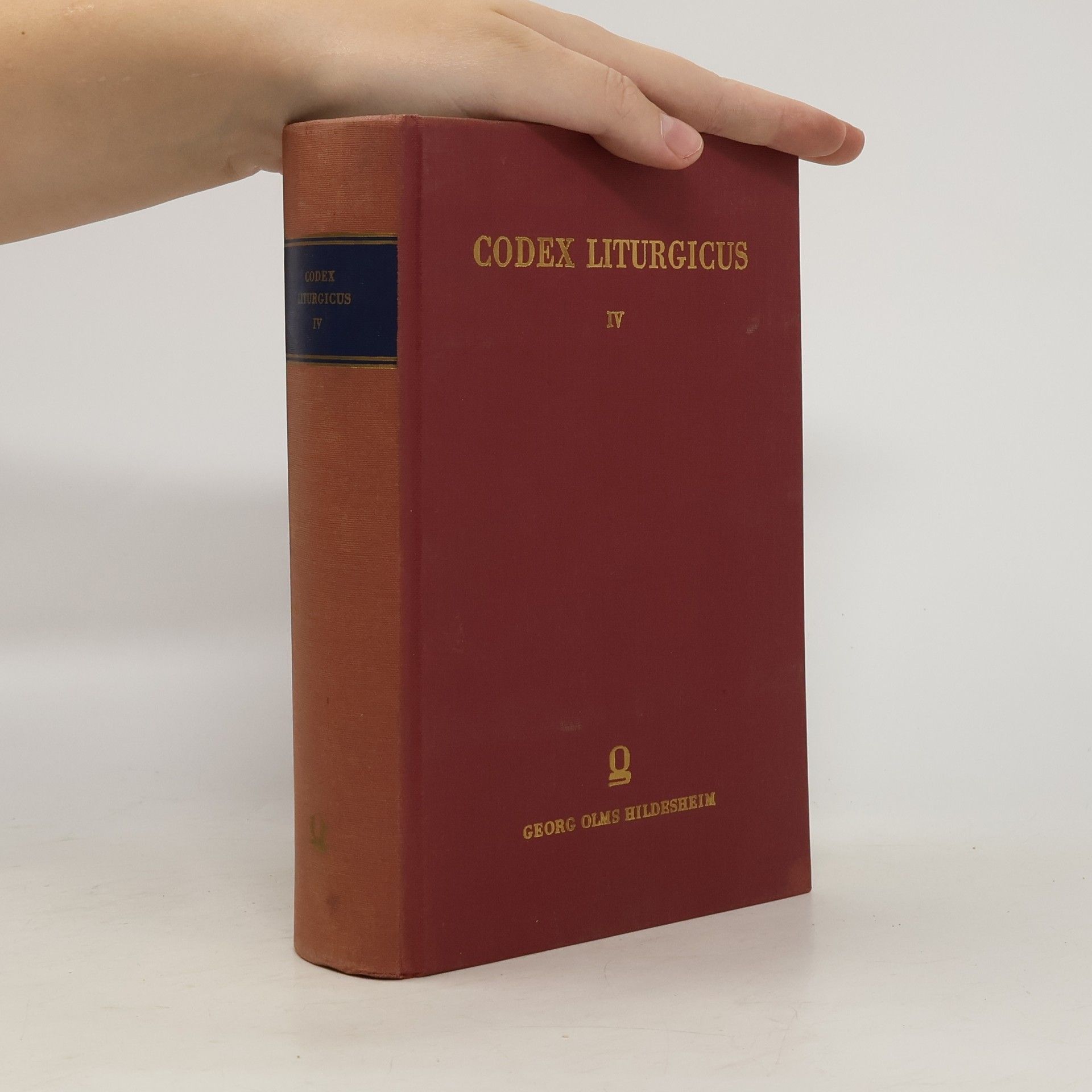 Kolektív autorov Codex Liturgicus IV