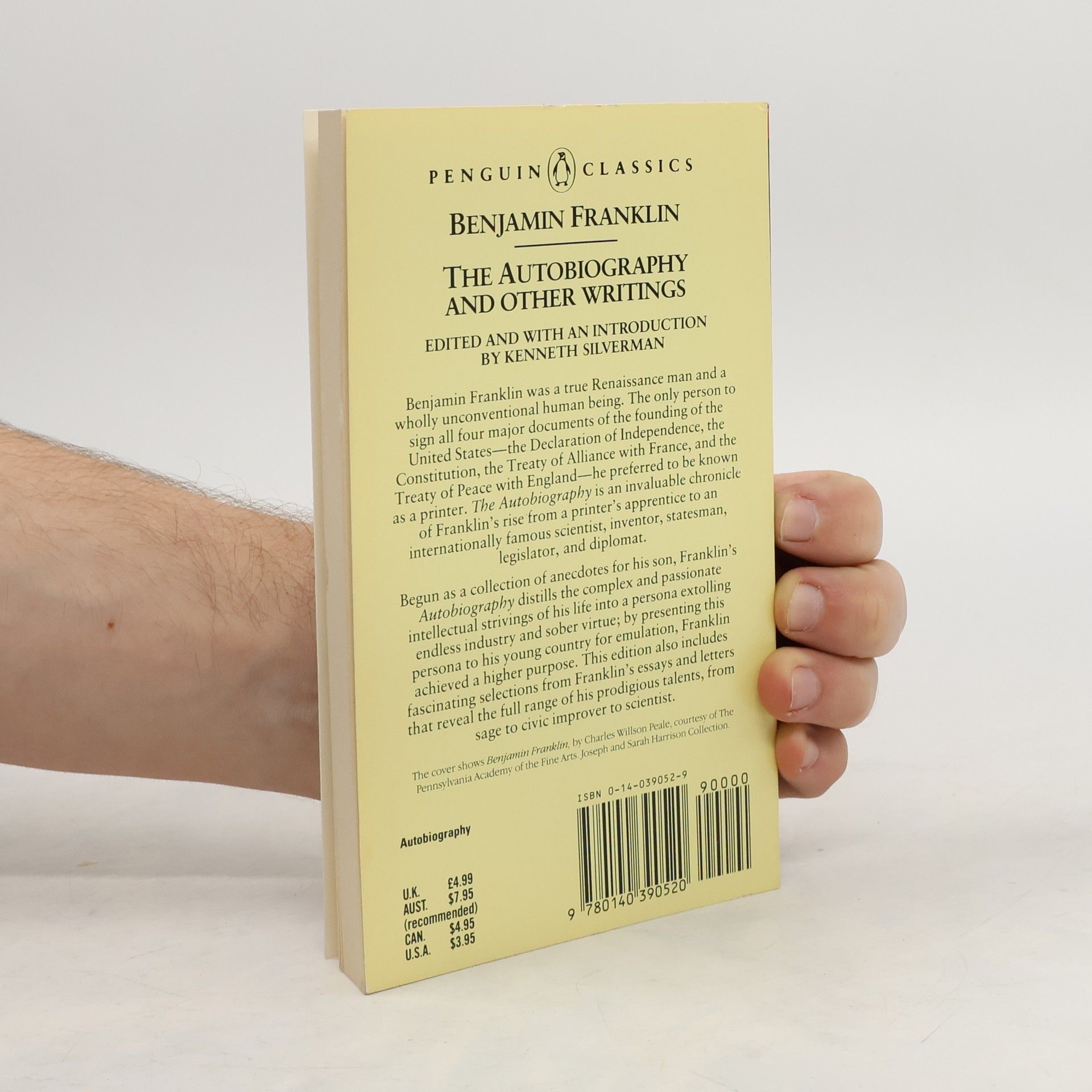 Benjamin Franklin The Autobiography and Other Writings