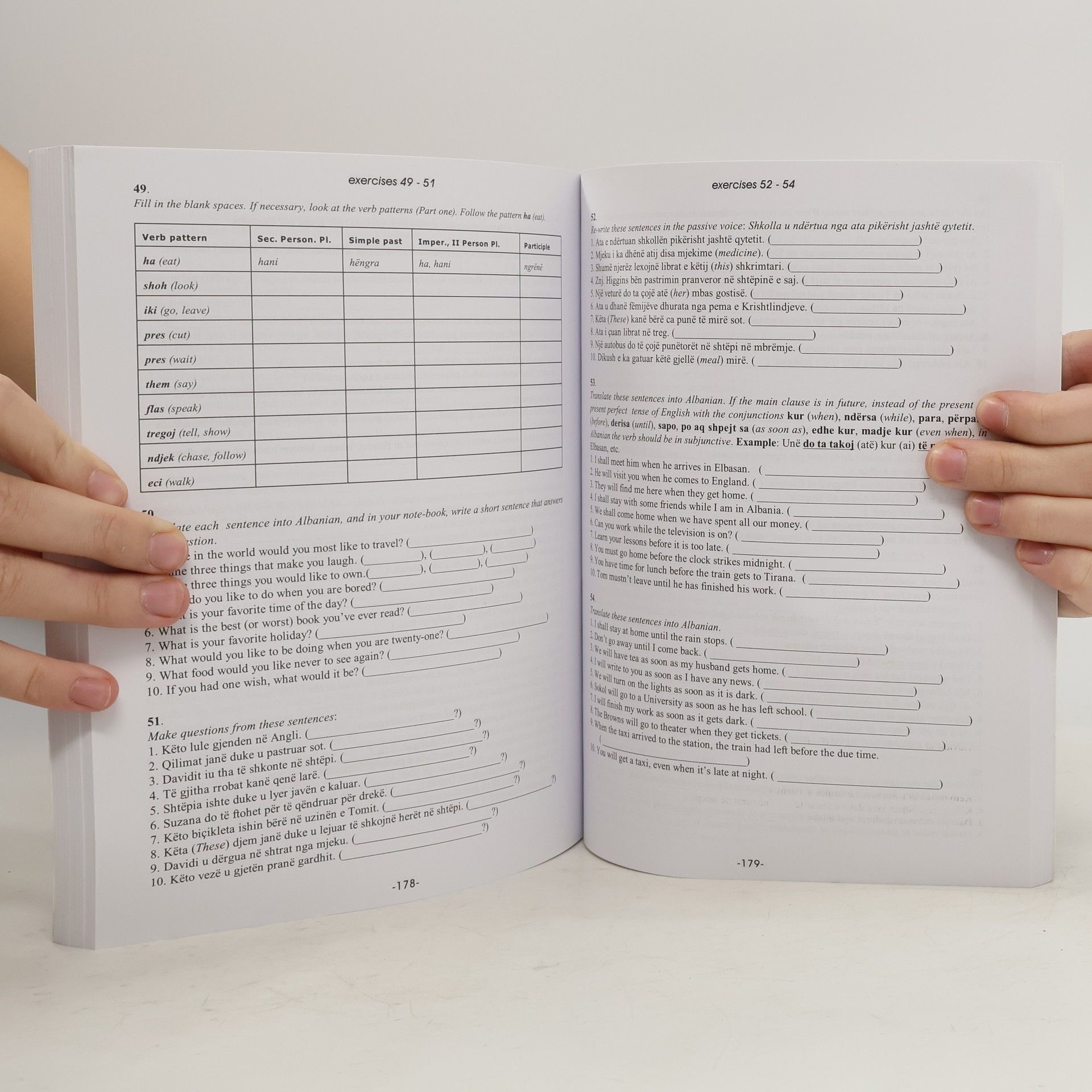 Batjar Bega Albanian Verbs