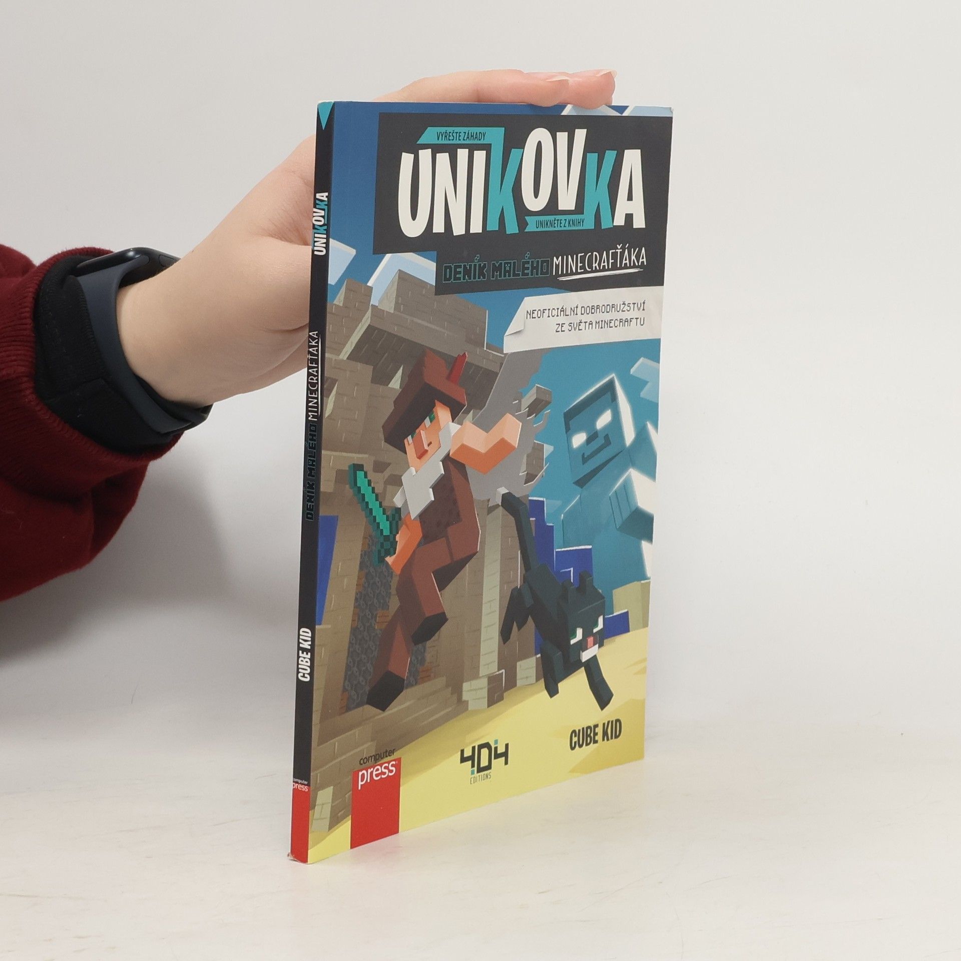 Cube Kid Deník malého minecrafťáka - únikovka