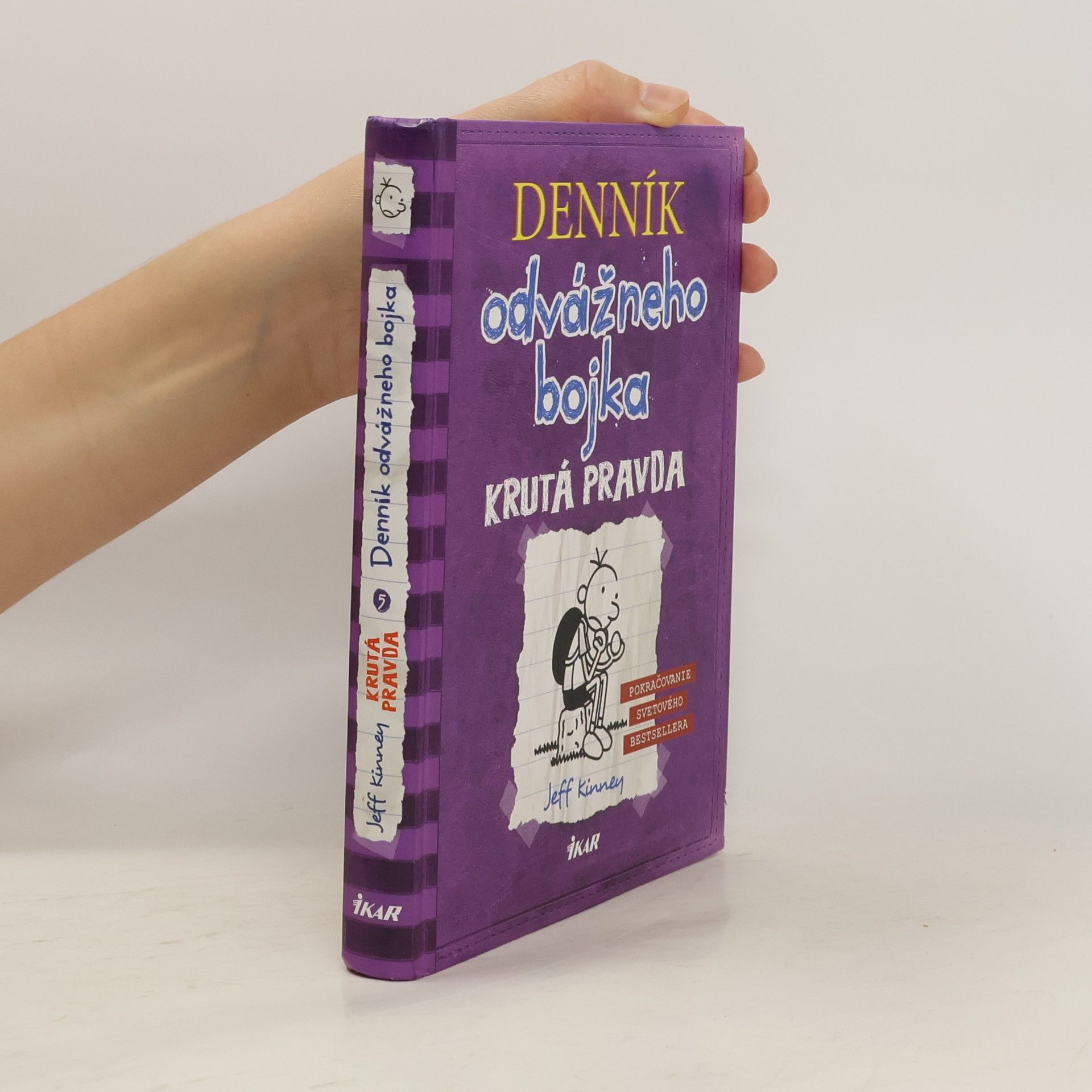 Jeff Kinney Denník odvážneho bojka 5. Krutá pravda