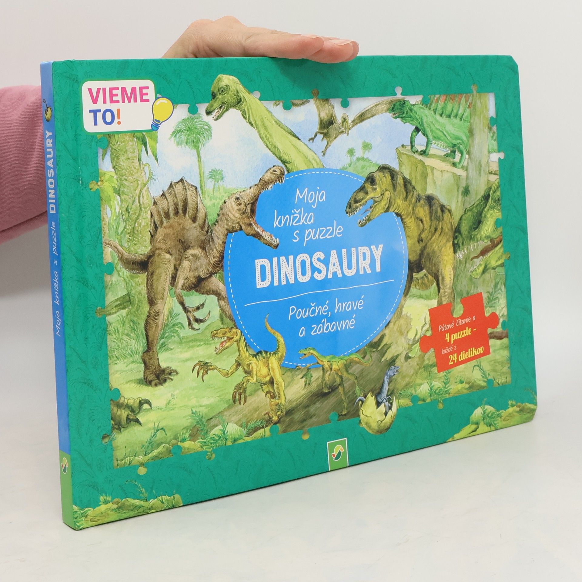 Kolektív autorov Moja knižka s puzzle. Dinosaury
