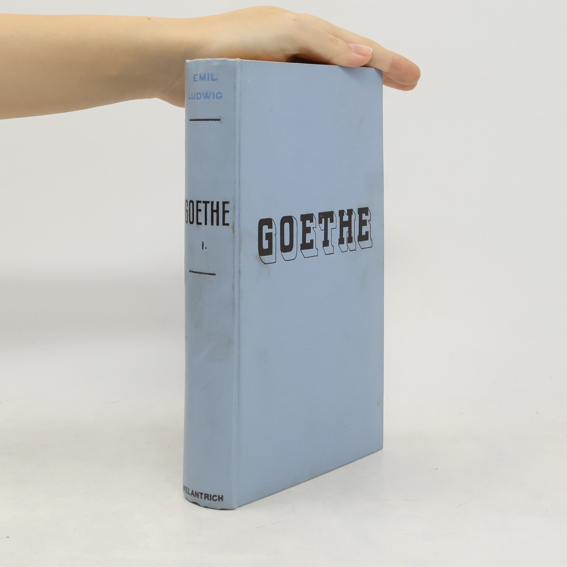 Emil Ludwig Goethe I.