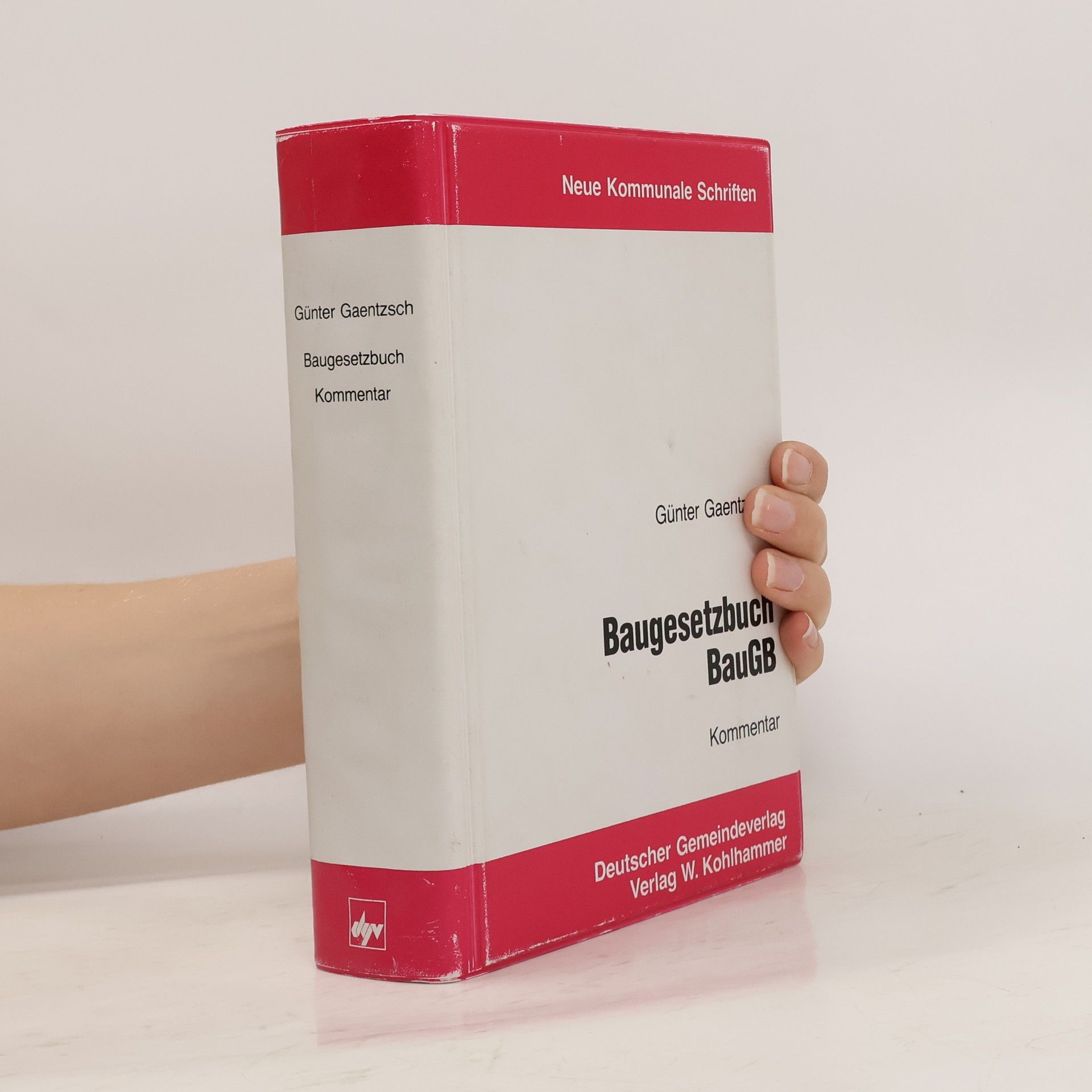 Günter Gaentzsch Baugesetzbuch