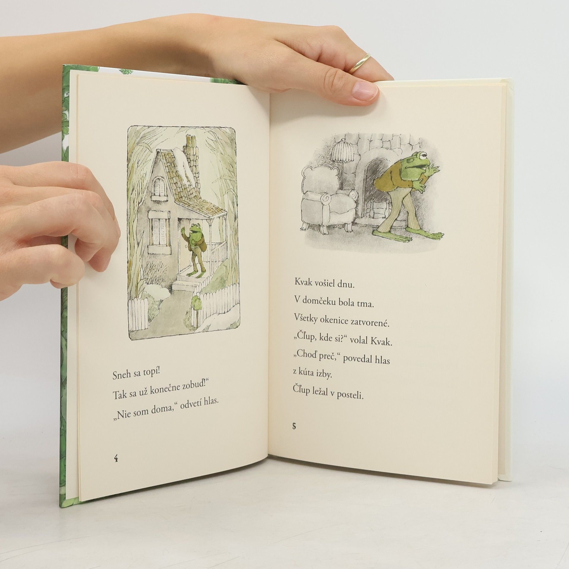 Arnold Lobel Kvak a Čľup sú kamaráti