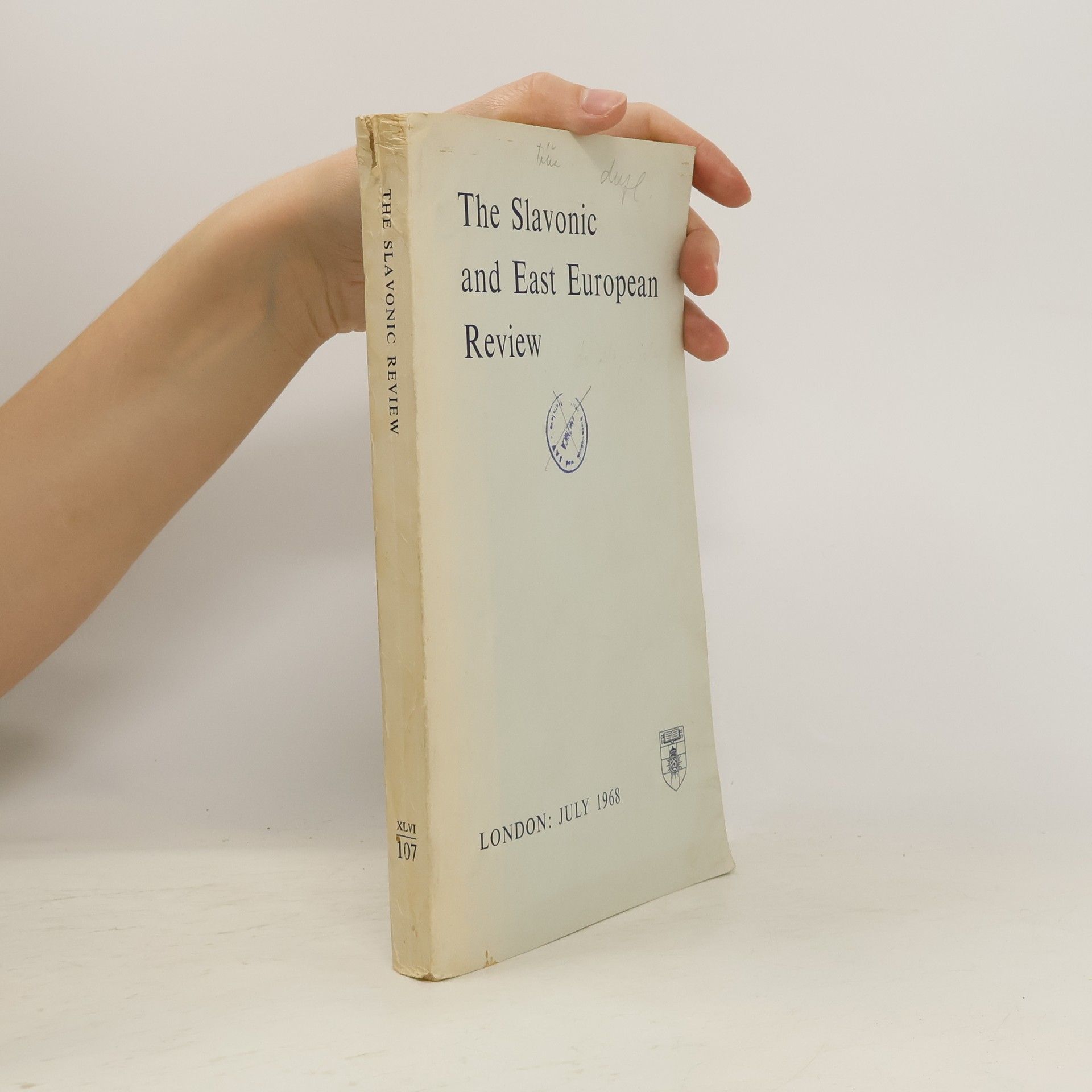 Various authors Slavonic & East European Review 107