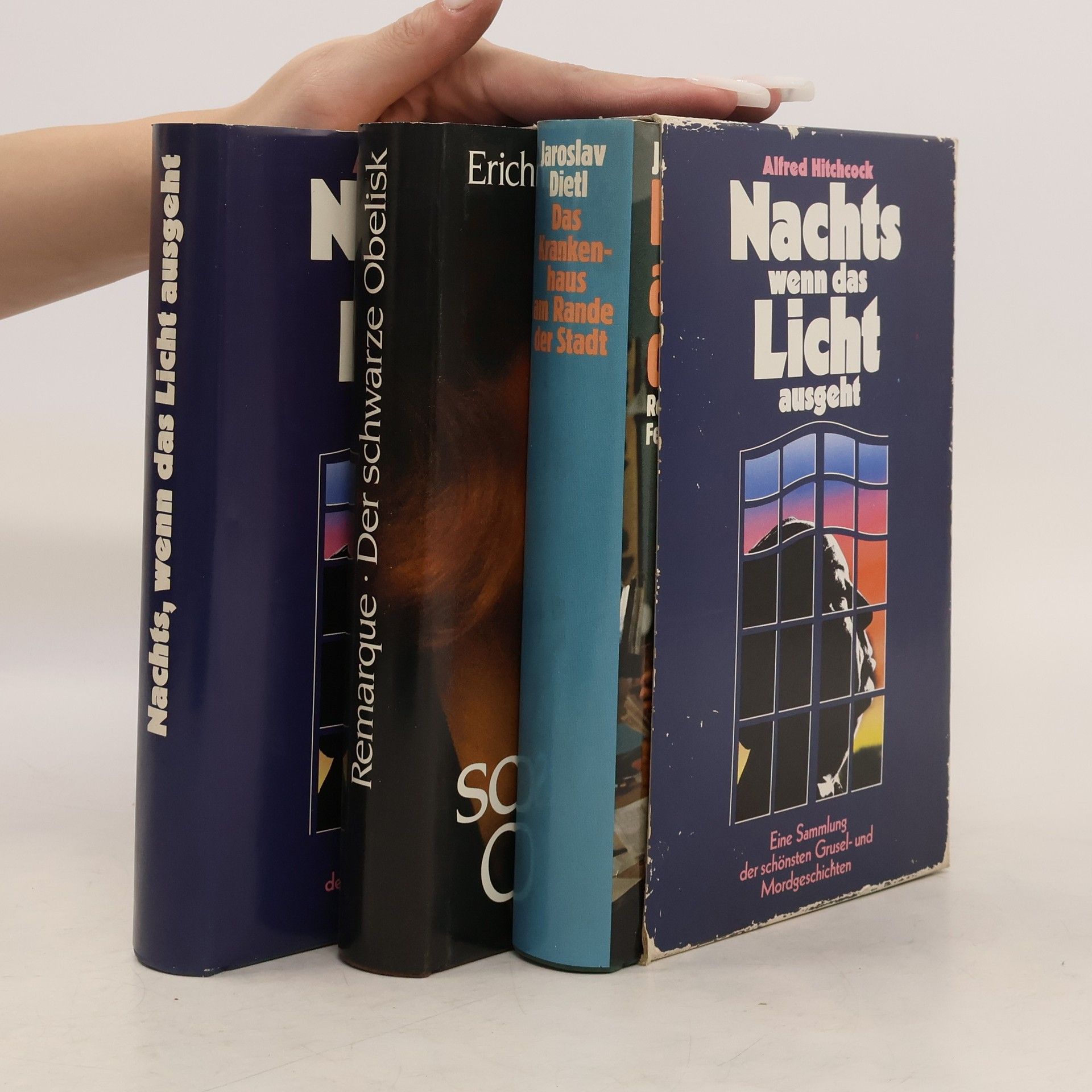 Nachts, wenn das Licht ausgeht/ Der schwarze Obelisk/ Das Kranken-haus am Rande der Stadt