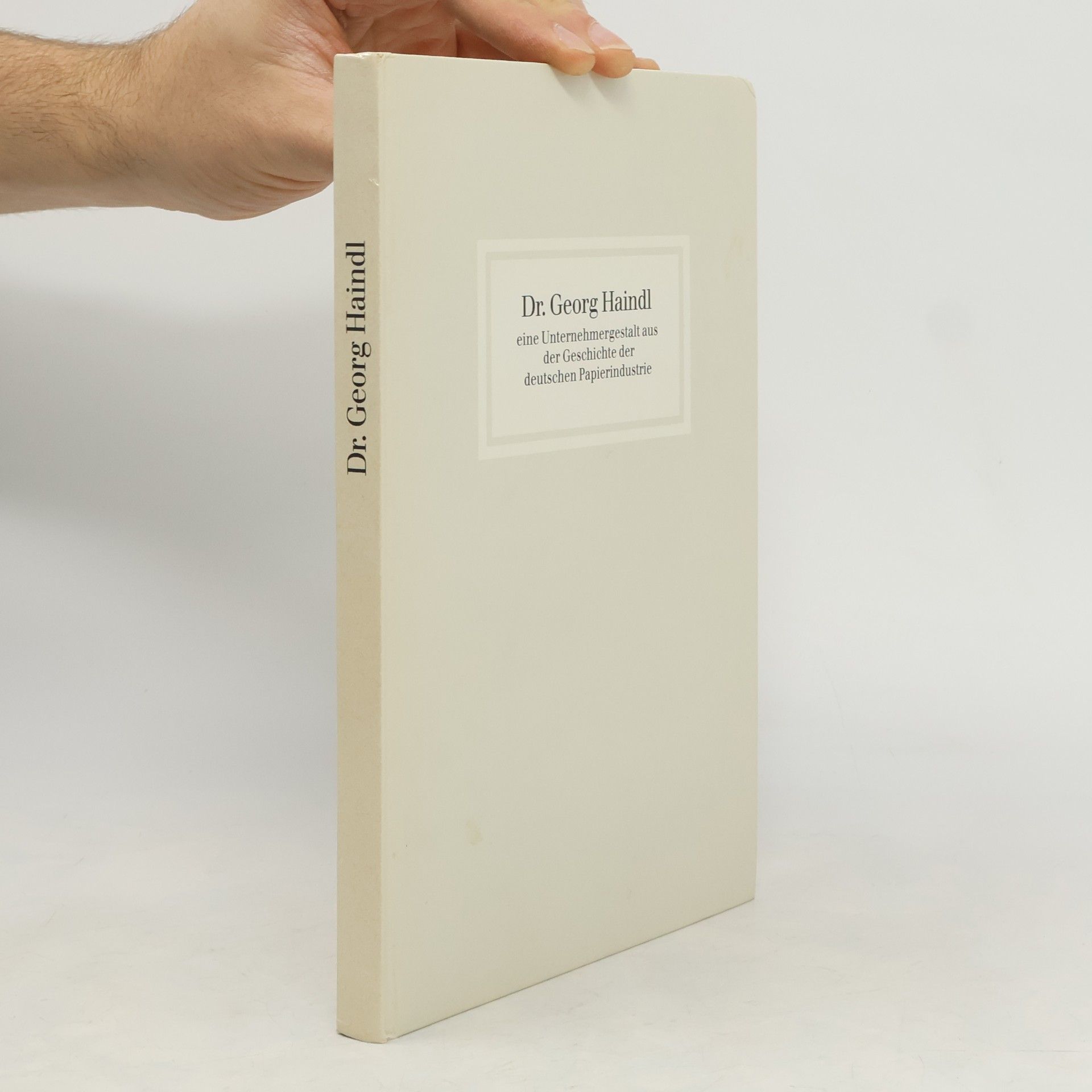 Georg Haindl Dr. Georg Haindl
