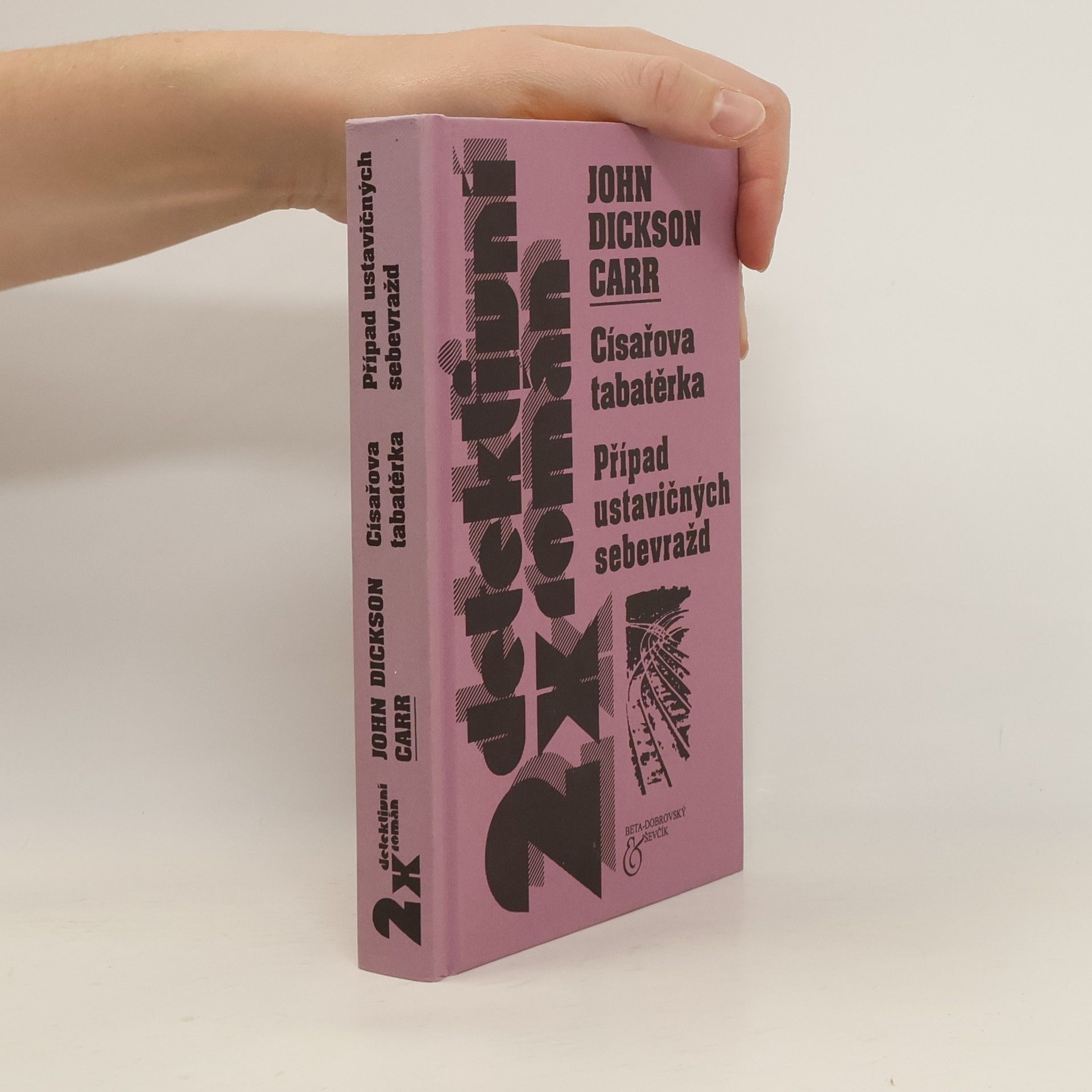 2x detektivní román: Císařova tabatěrka; Případ ustavičných sebevražd