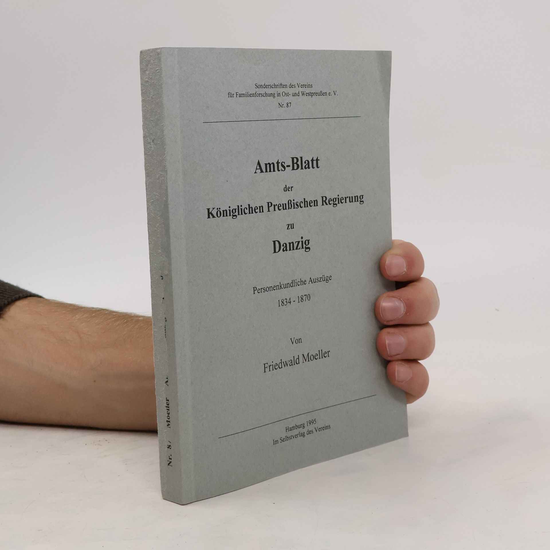 Amts-Blatt der Königlichen Preußischen Regierung zu Danzig