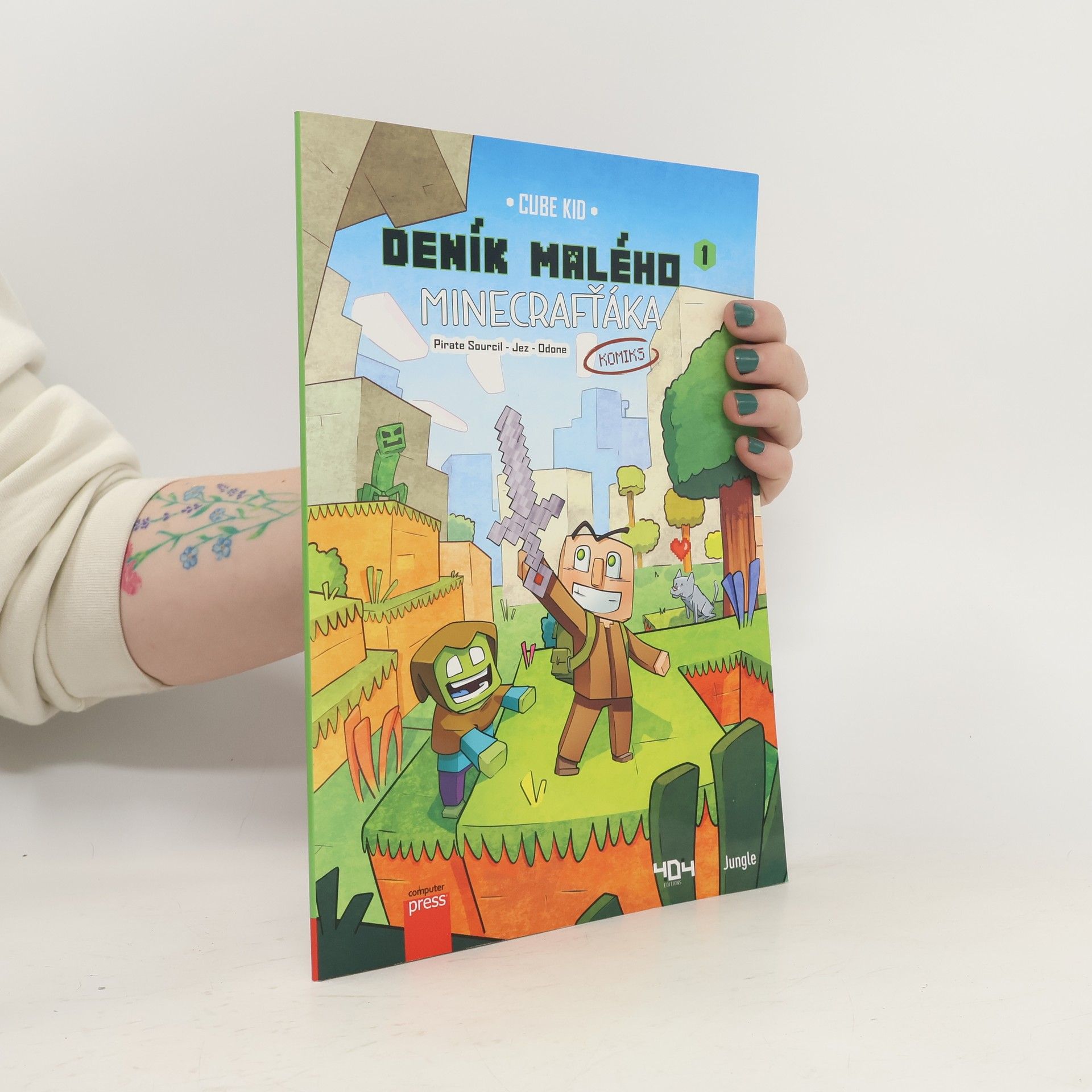 Nový bojovník. Deník malého Minecrafťáka. Díl 1.