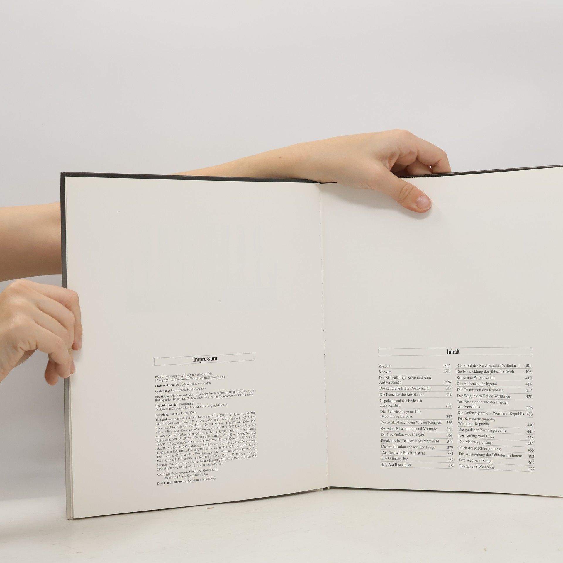 Autores varios Die deutsche Geschichte 3