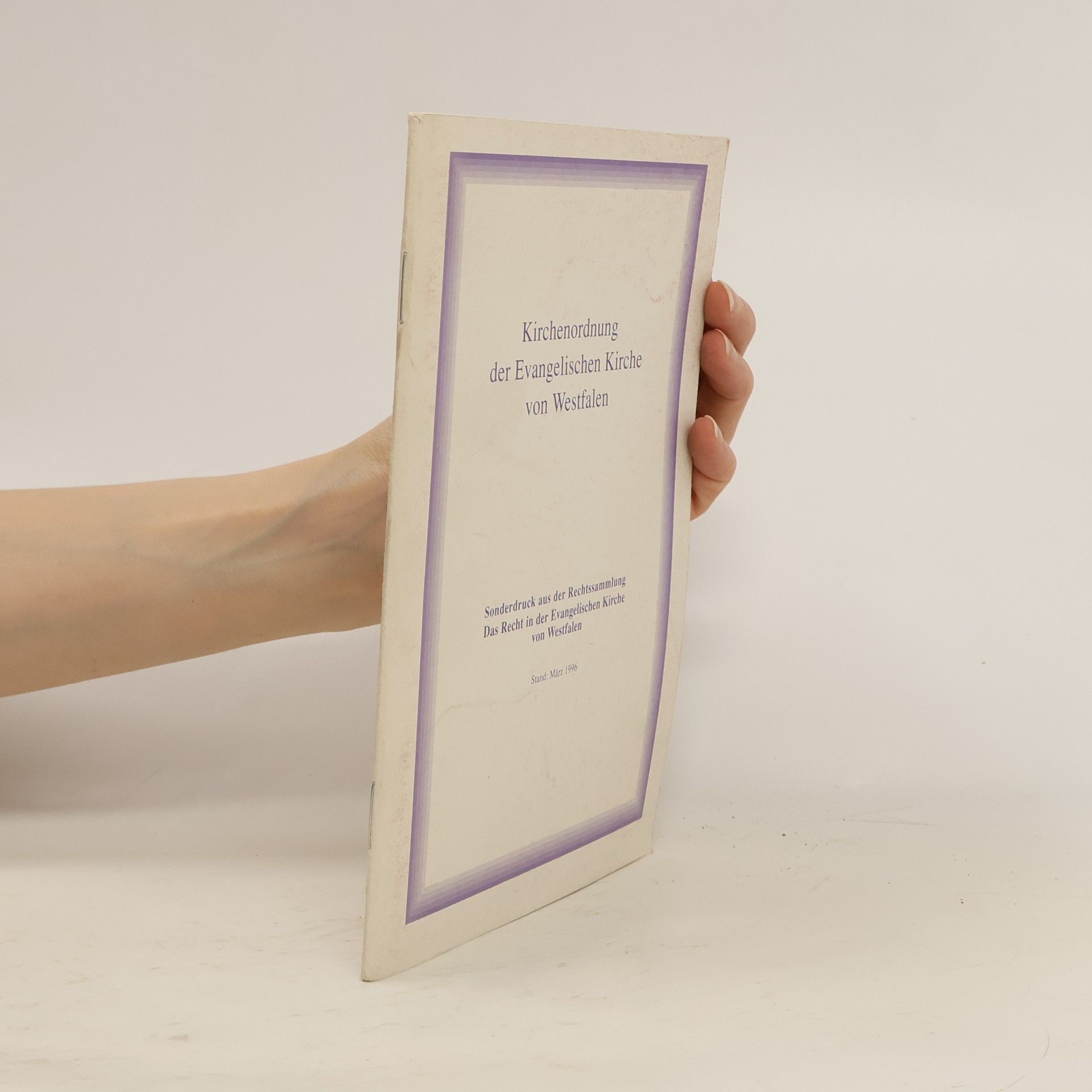 AA.VV. Kirchenordnung der Evangelischen Kirche von Westfalen