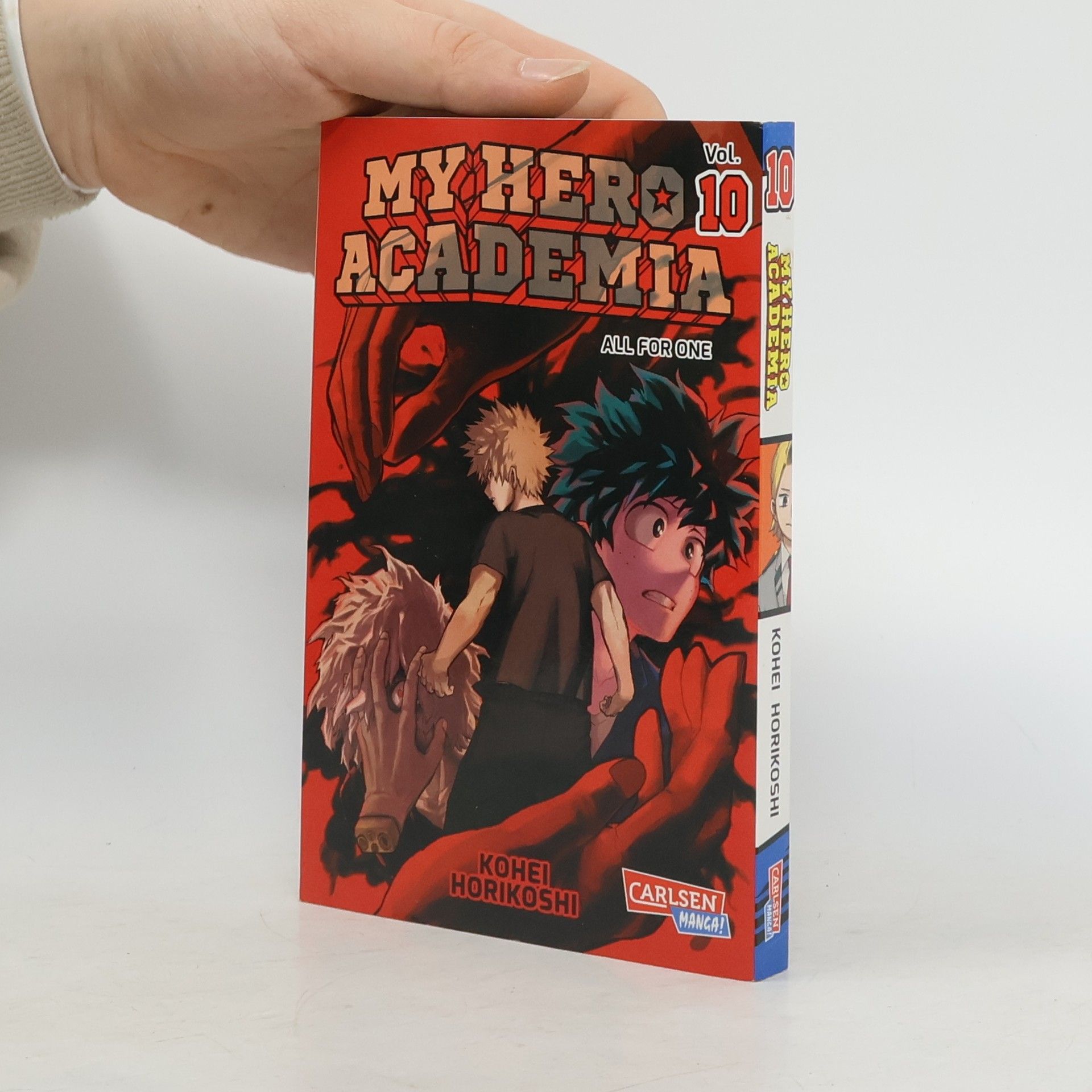 Kōhei Horikoshi My Hero Academia 10: All for one