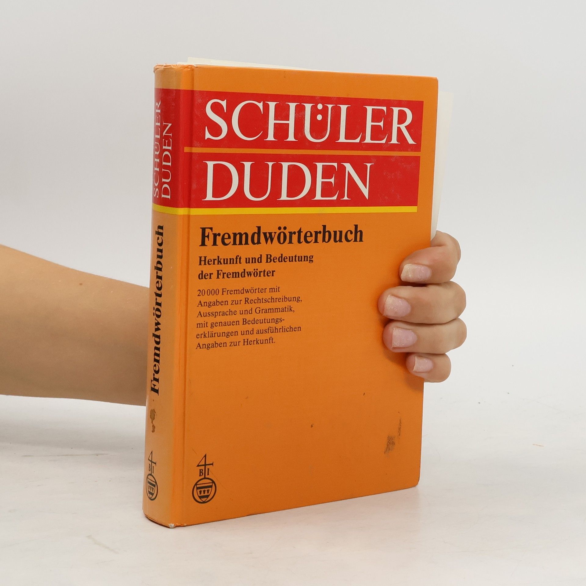 Günther Drosdowski Schülerduden, Fremdwörterbuch: Herkunft und Bedeutung der Fremdwörter