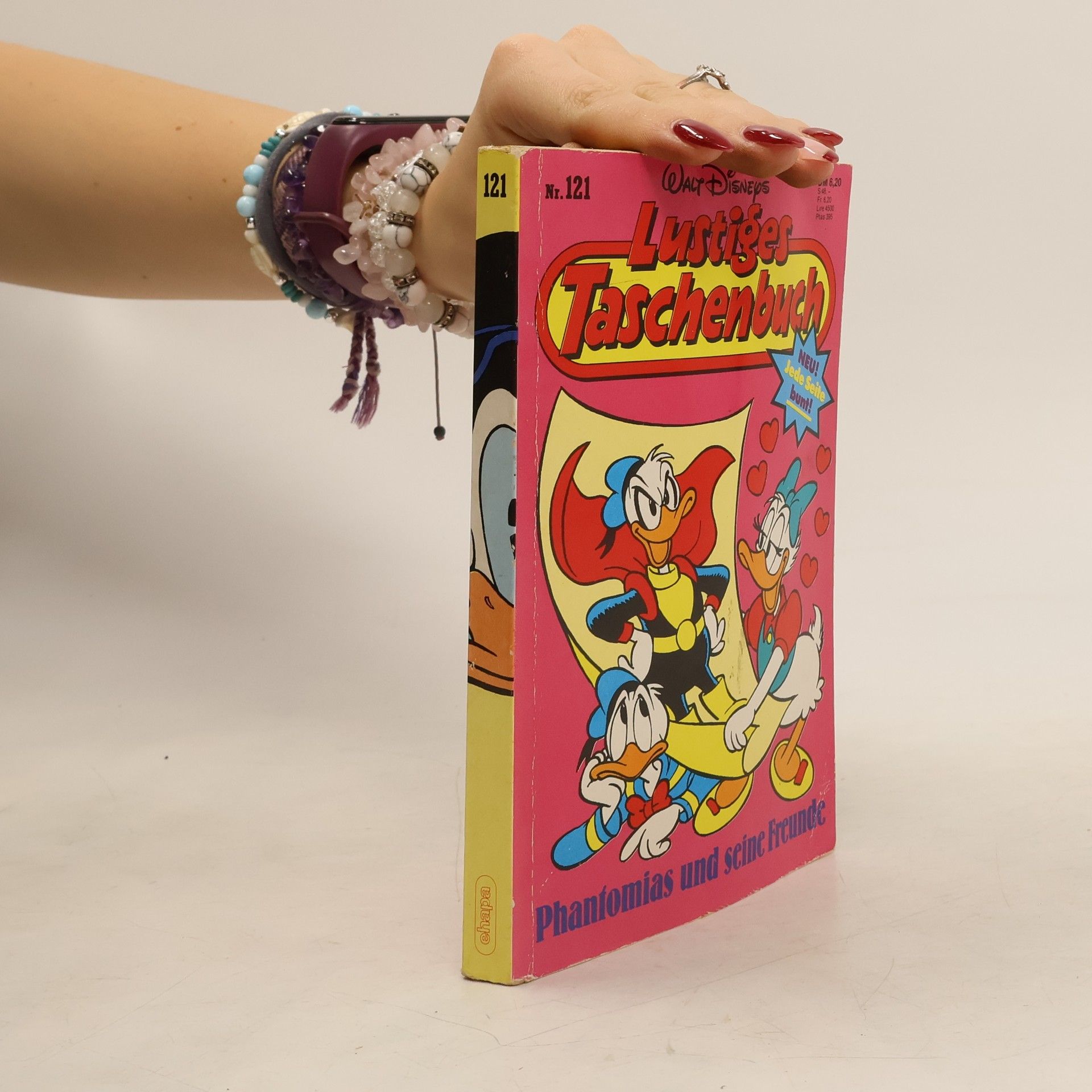Walt Disney Lustiges Taschenbuch Nr. 121. Phantomias und seine Freunde Lustiges