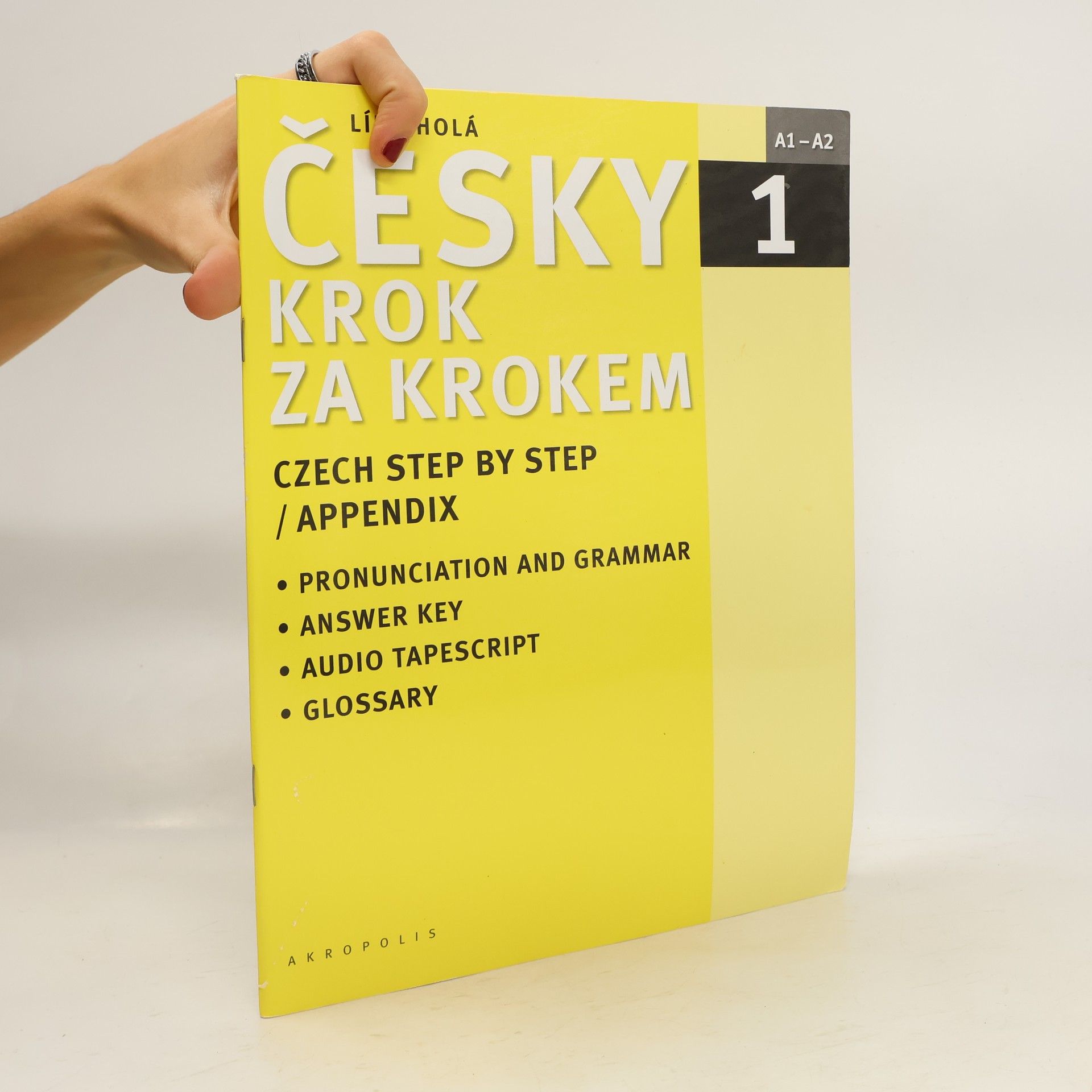 Lída Holá Česky krok za krokem 1. A1-A2 příloha